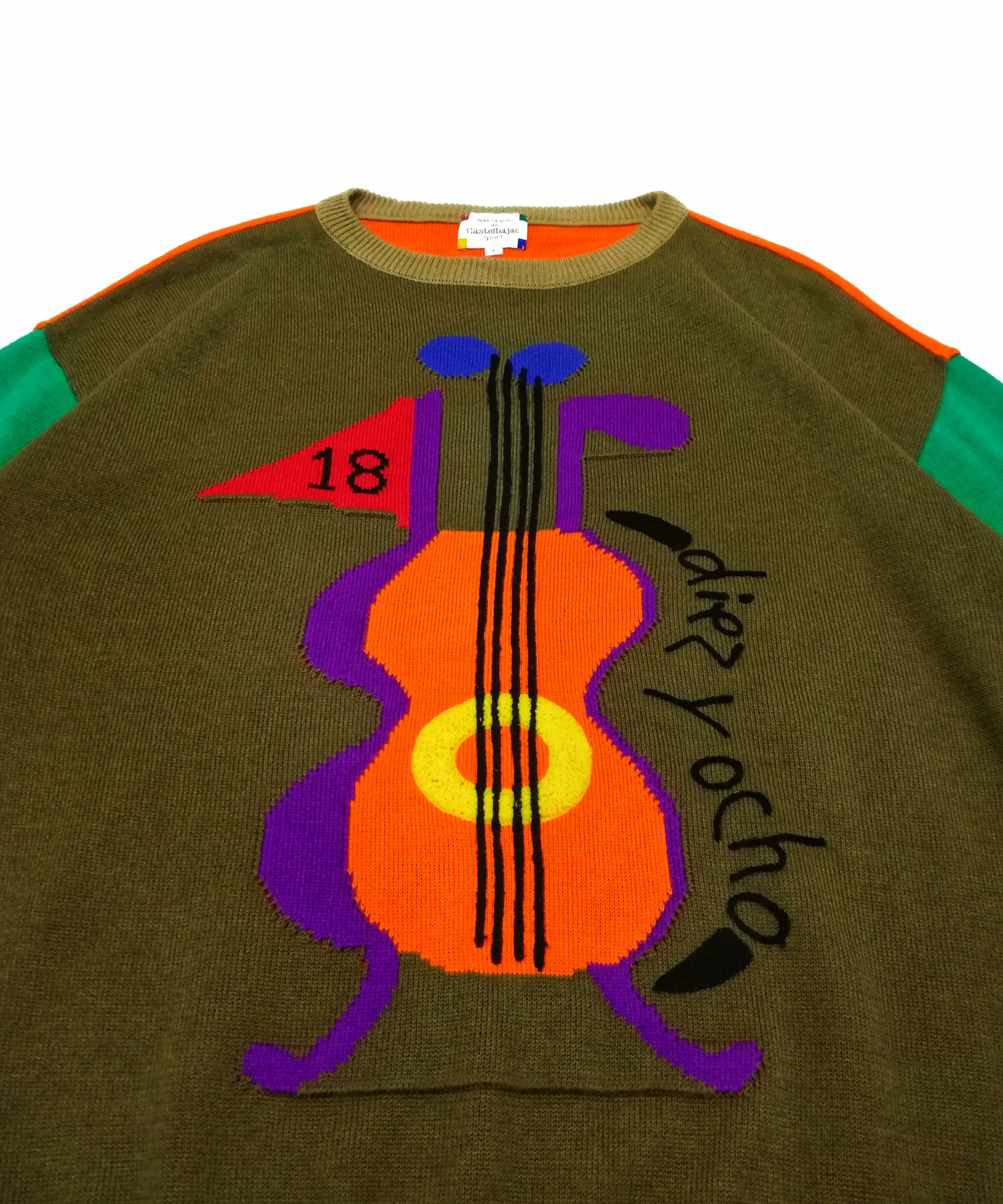 Jean Charles De Castelbajac 🔥DOPE JCDC Multi color Knit Sweatshirts Cotton / Polyester Size US S / EU 44-46 / 1 - 7 Thumbnail