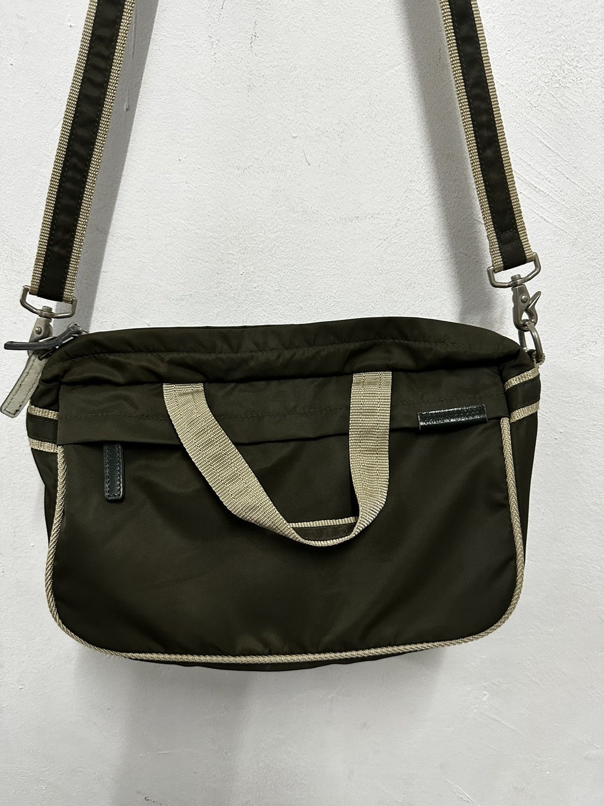 Japanese Brand Y'SACCS DOUX by Yohji Yamamoto Crossbody, Sling Nylon Bag Size ONE SIZE - 2 Thumbnail