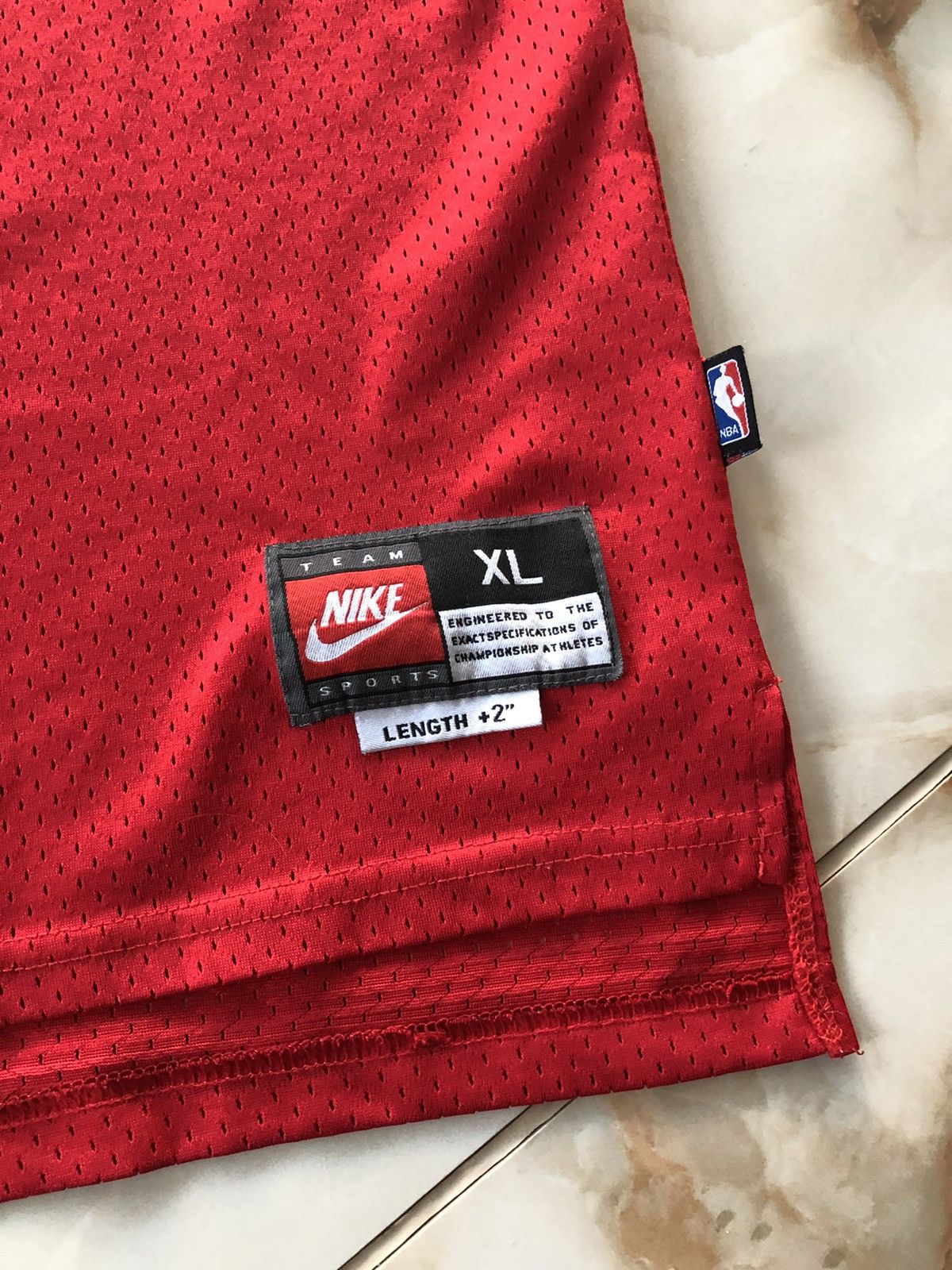 Jordan Brand × Nike × Vintage Vintage Nike Chicago Bulls Jordan 23 Jersey Size US XL / EU 56 / 4 - 7 Thumbnail