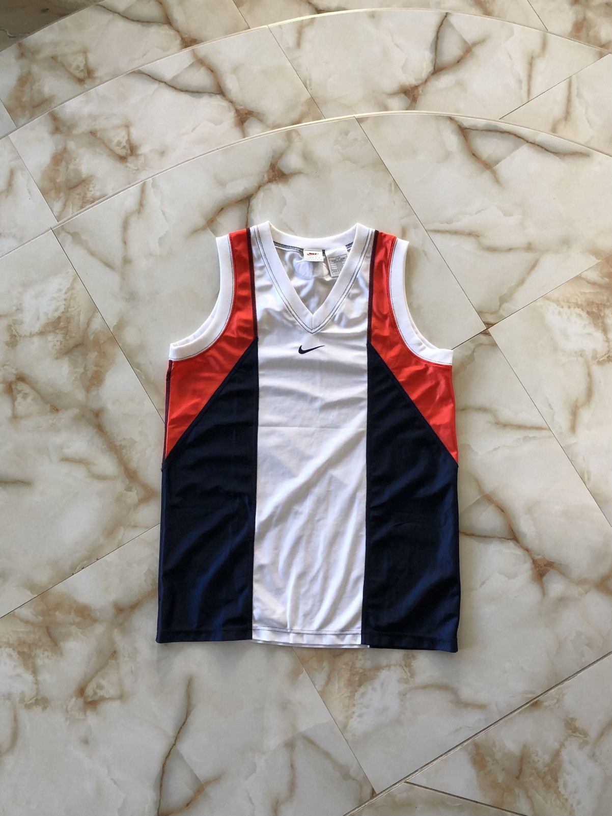Nike × Vintage 90s Vintage Nike Center Swoosh Jersey Size US M / EU 48-50 / 2 - 1 Thumbnail