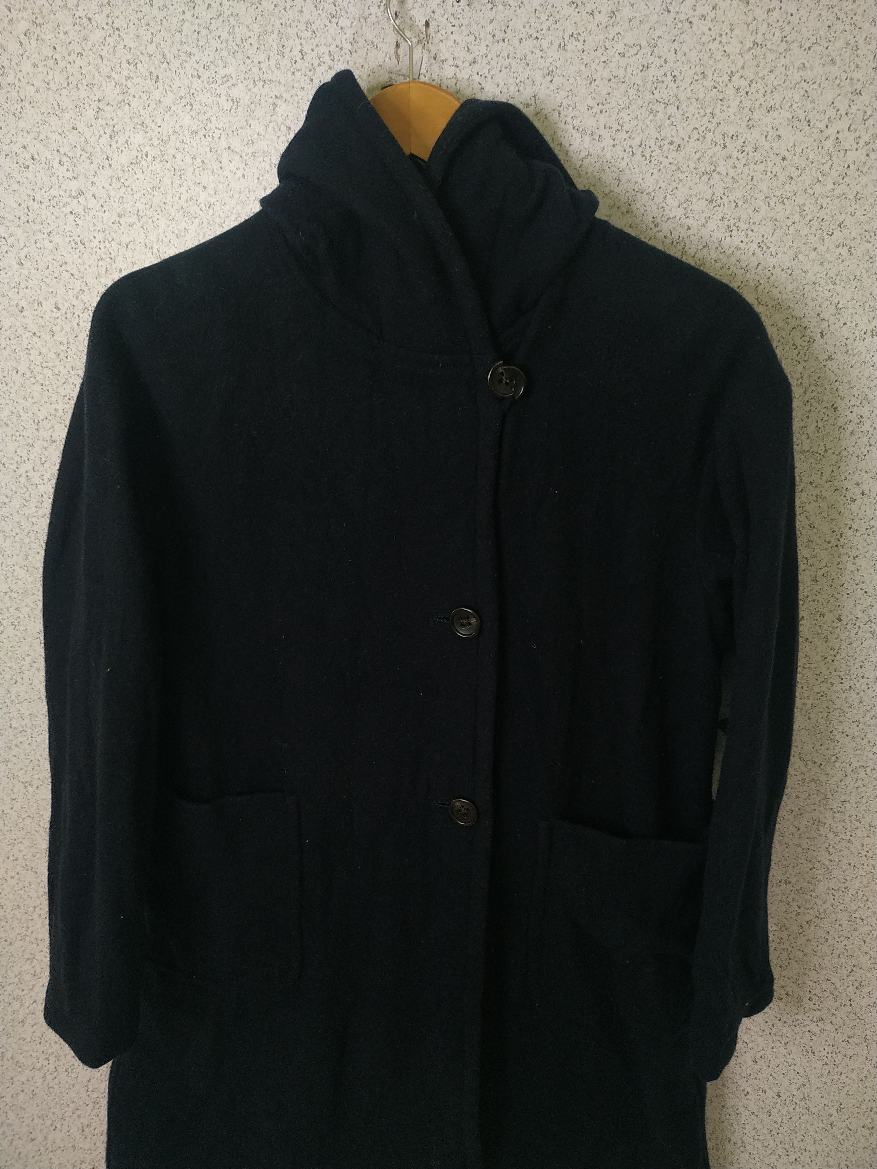 Japanese Brand Nico,Nicholson&Nicholson Wool Toppe Coat Cape Made in Japan Size XS / US 0-2 / IT 36-38 - 2 Thumbnail