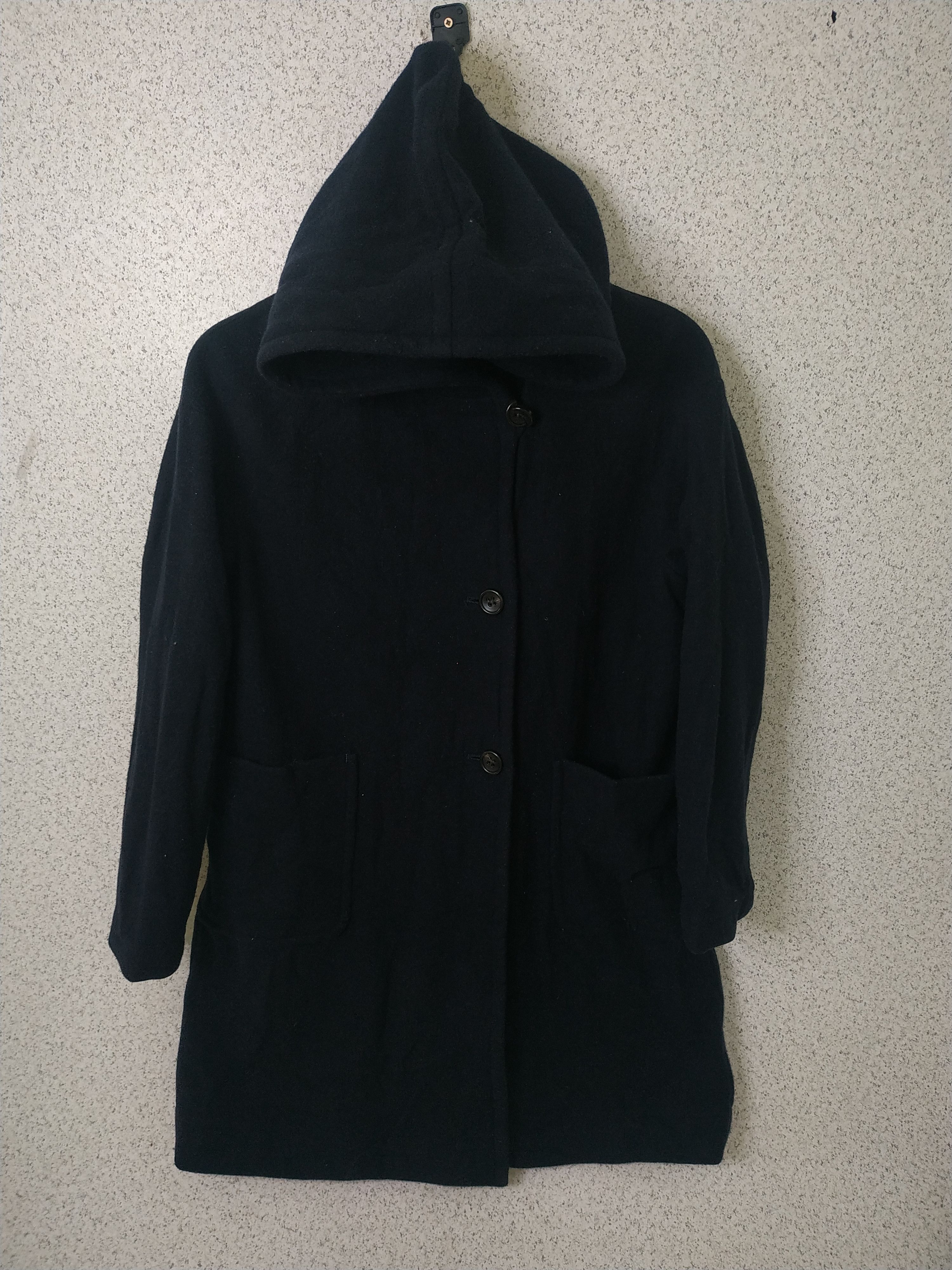 Japanese Brand Nico,Nicholson&Nicholson Wool Toppe Coat Cape Made in Japan Size XS / US 0-2 / IT 36-38 - 1 Thumbnail