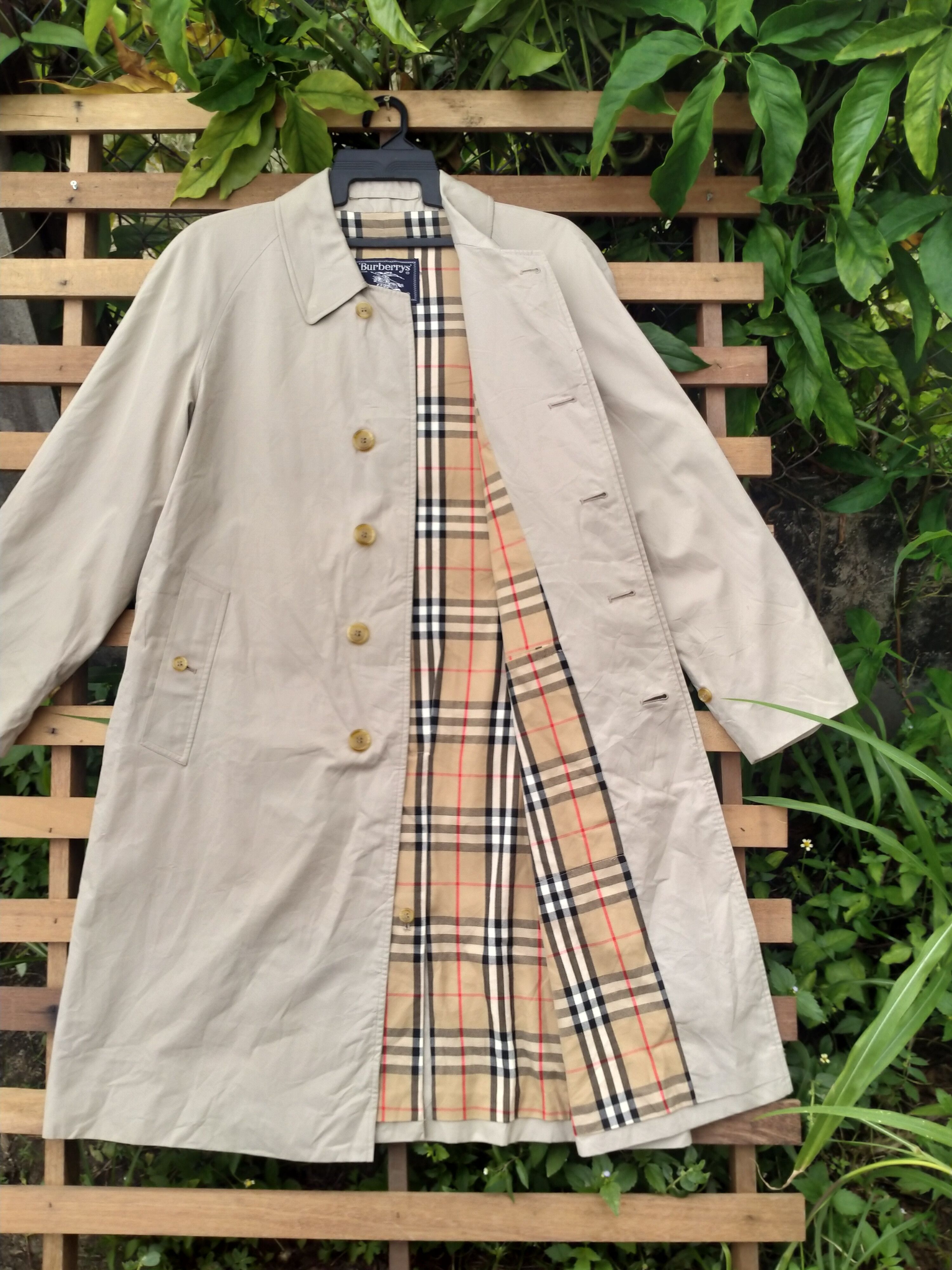 Burberry BURBERRY NOVACHECK TRENCH COAT Size US L / EU 52-54 / 3 - 3 Thumbnail