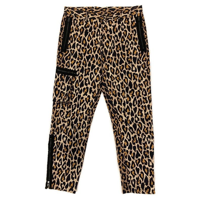 Number (N)ine Number (N)ine 2003SS/AW Crying Heart Leopard Cargo Pants Size US 31 - 1 Thumbnail