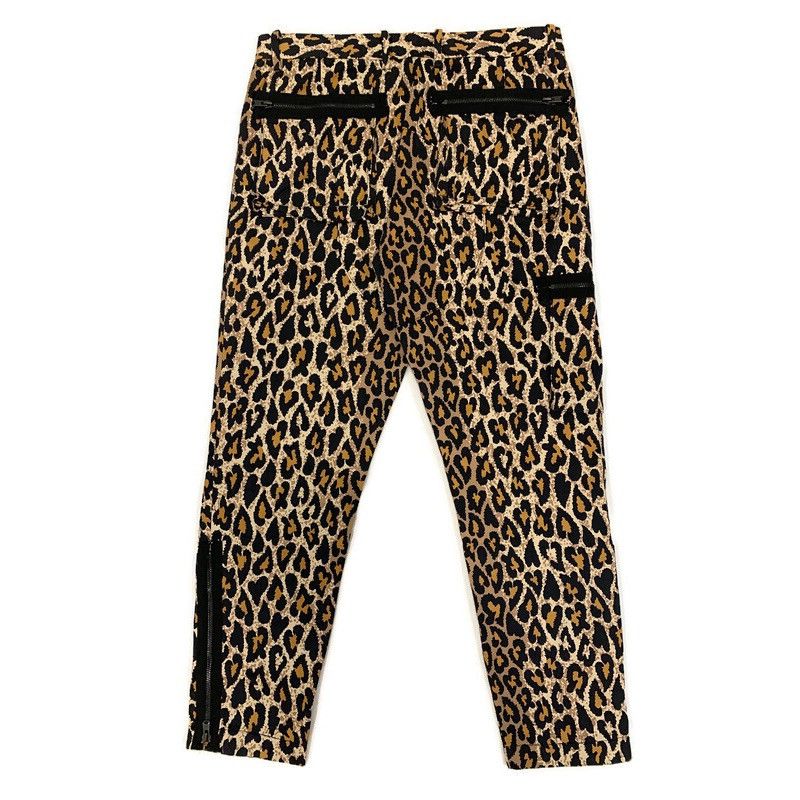 Number (N)ine Number (N)ine 2003SS/AW Crying Heart Leopard Cargo Pants Size US 31 - 2 Thumbnail