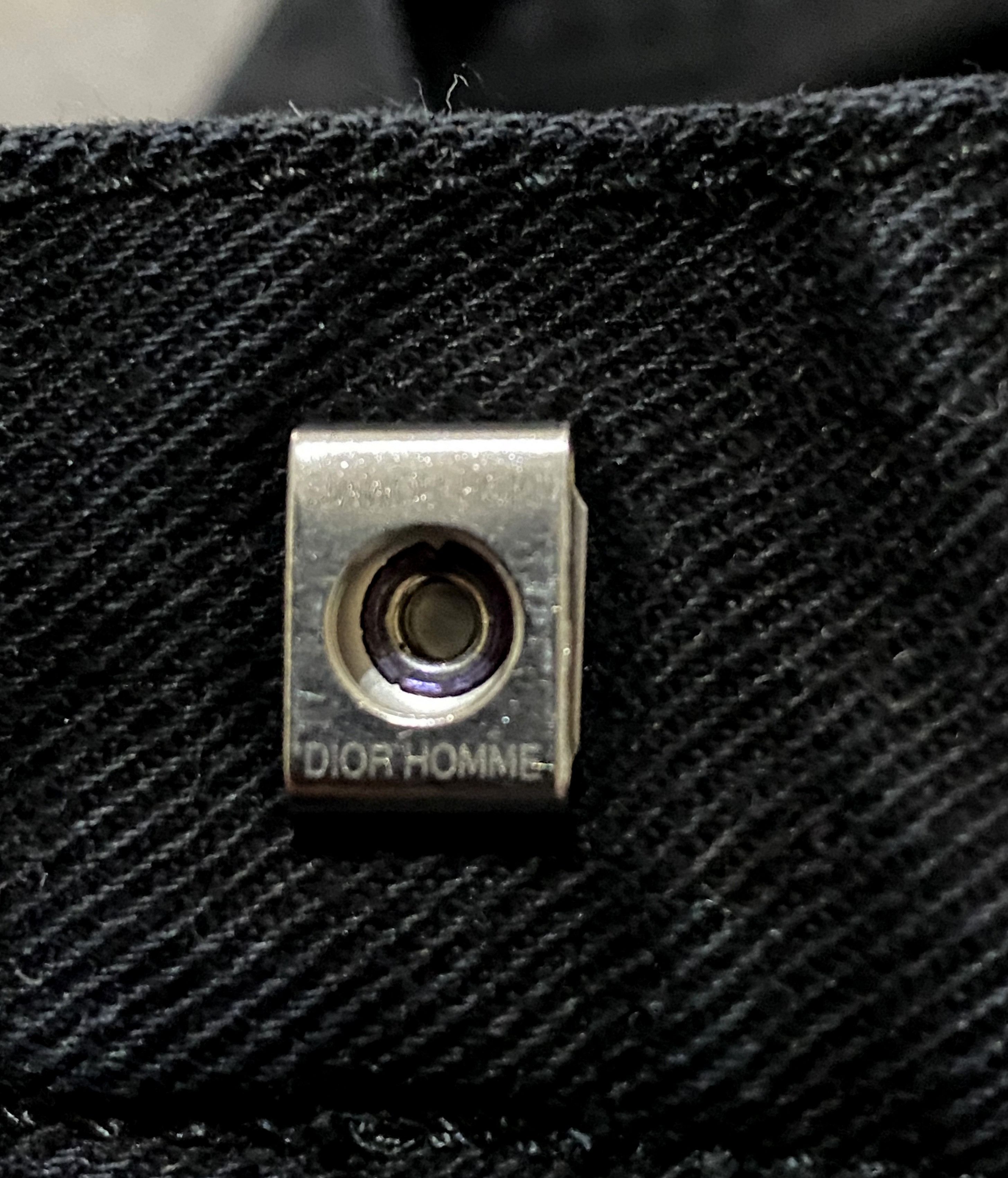 Dior Christian Dior Homme Strip Stitched Distressed Jeans Denim Size US 33 - 13 Thumbnail
