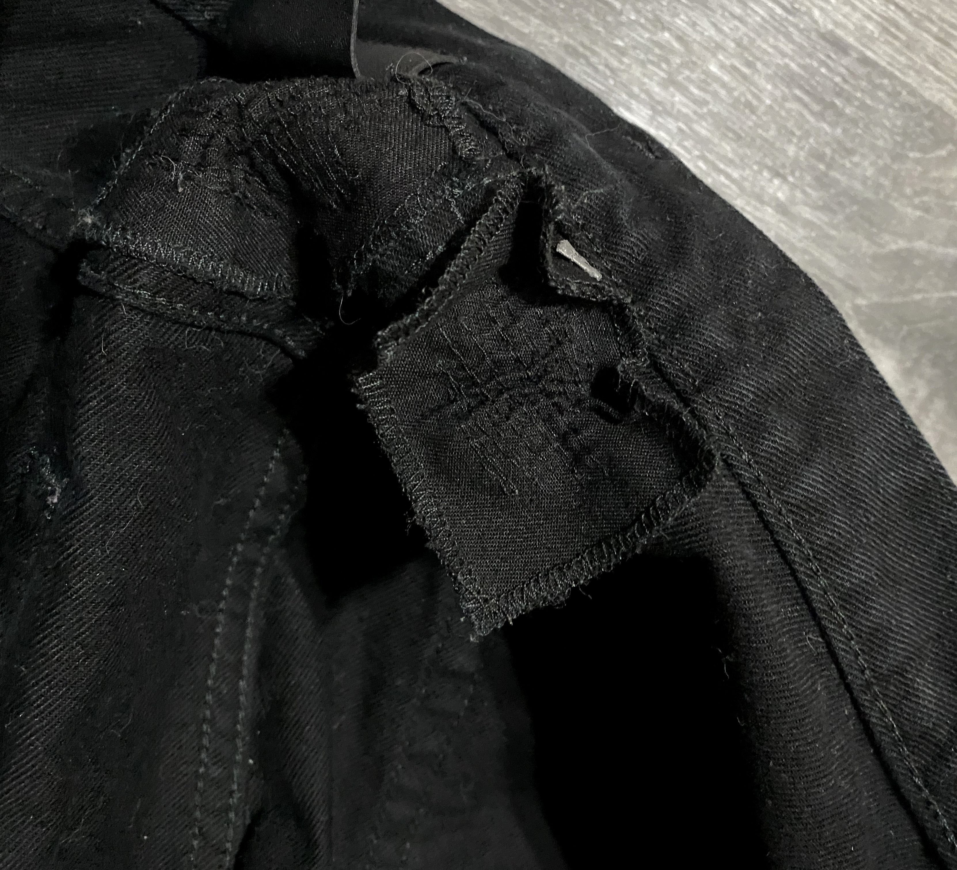 Dior Christian Dior Homme Strip Stitched Distressed Jeans Denim Size US 33 - 18 Thumbnail
