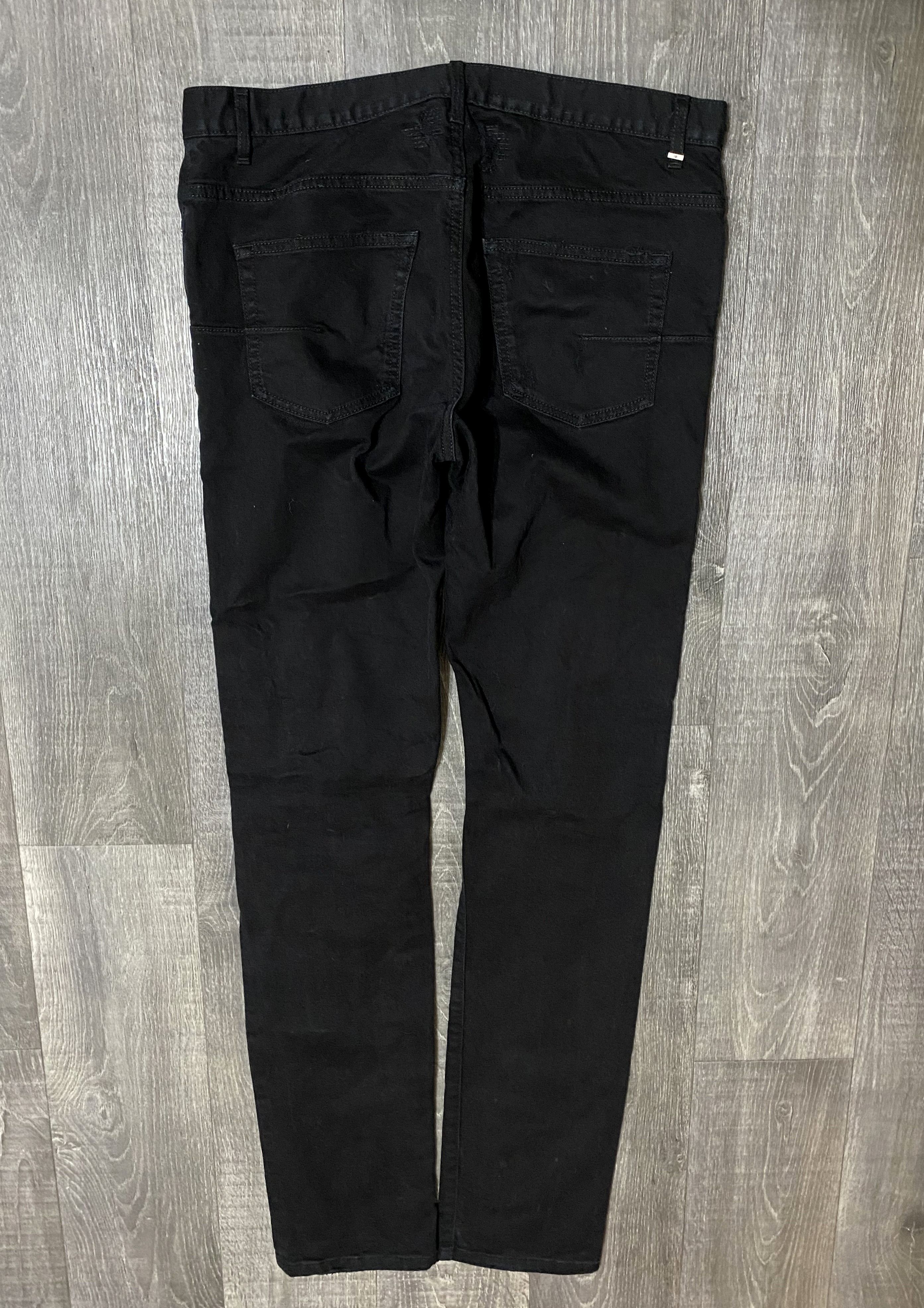 Dior Christian Dior Homme Strip Stitched Distressed Jeans Denim Size US 33 - 3 Thumbnail