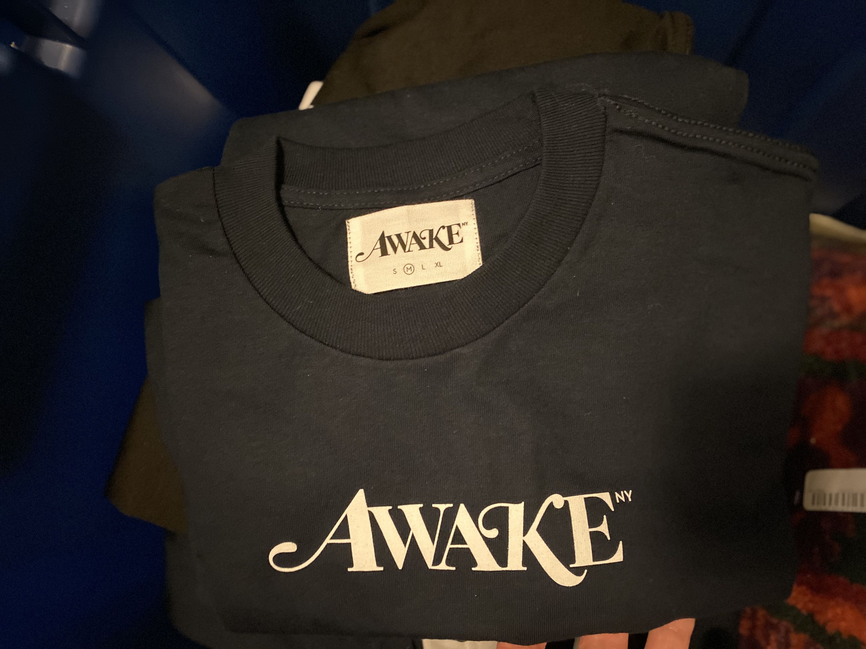 Awake NY Awake Classic Logo Tee 2017 Navy Medium Size US M / EU 48-50 / 2 - 1 Preview