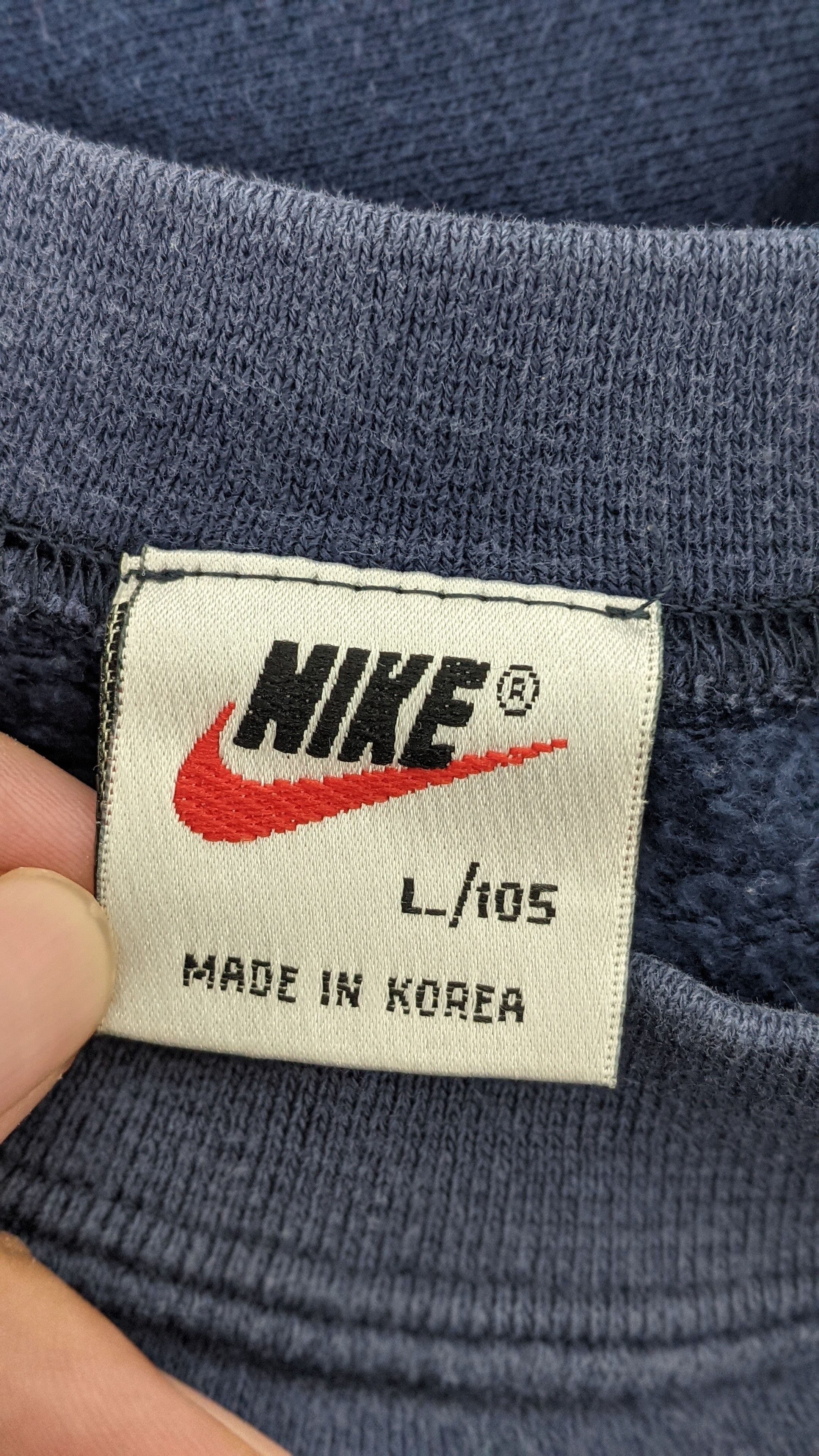Nike Vintage Nike 80s 90s big logo swoosh sweatshirt Size US L / EU 52-54 / 3 - 4 Thumbnail