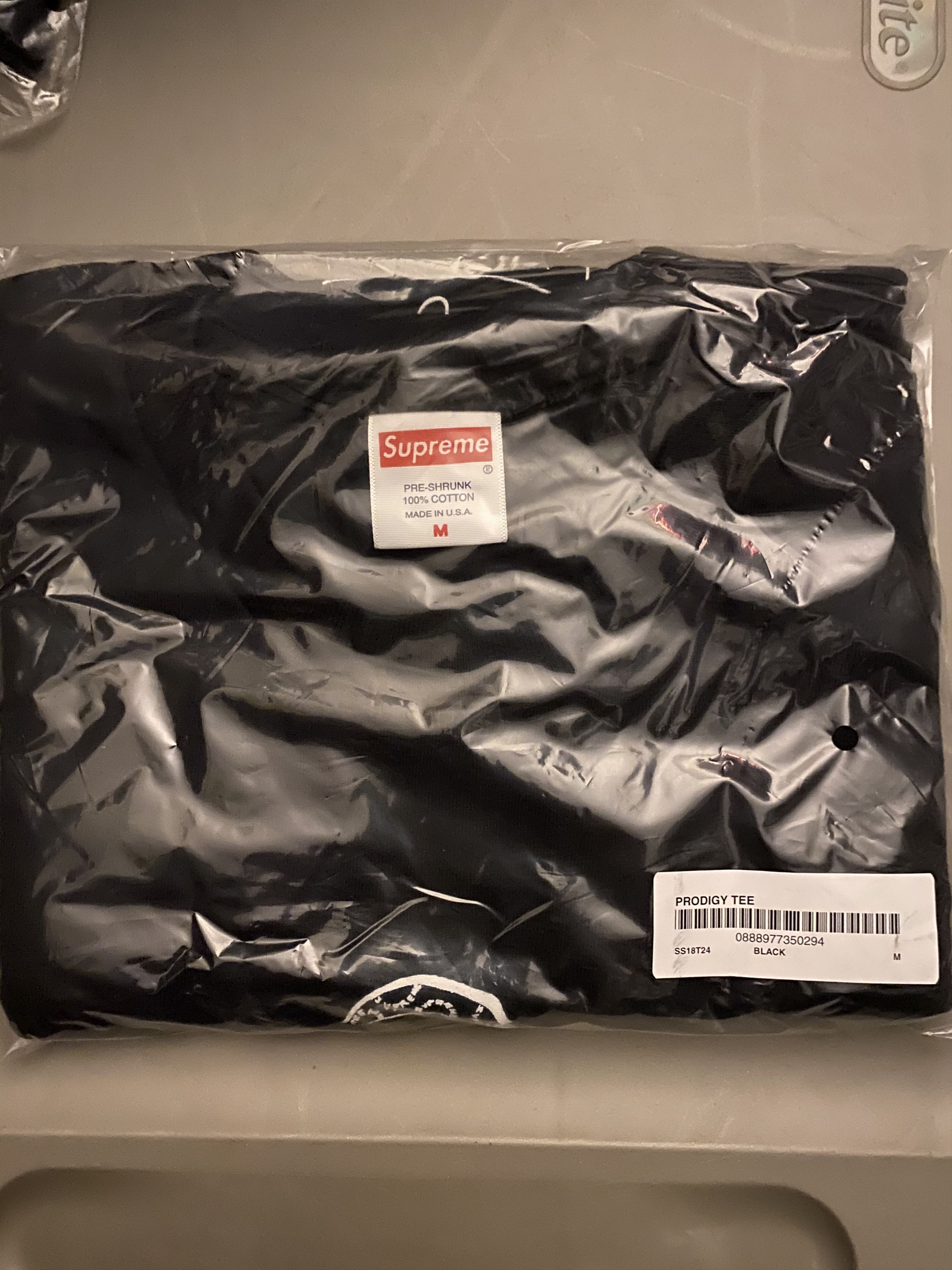 Supreme Supreme Prodigy Tee Black Medium Size US M / EU 48-50 / 2 - 2 Thumbnail