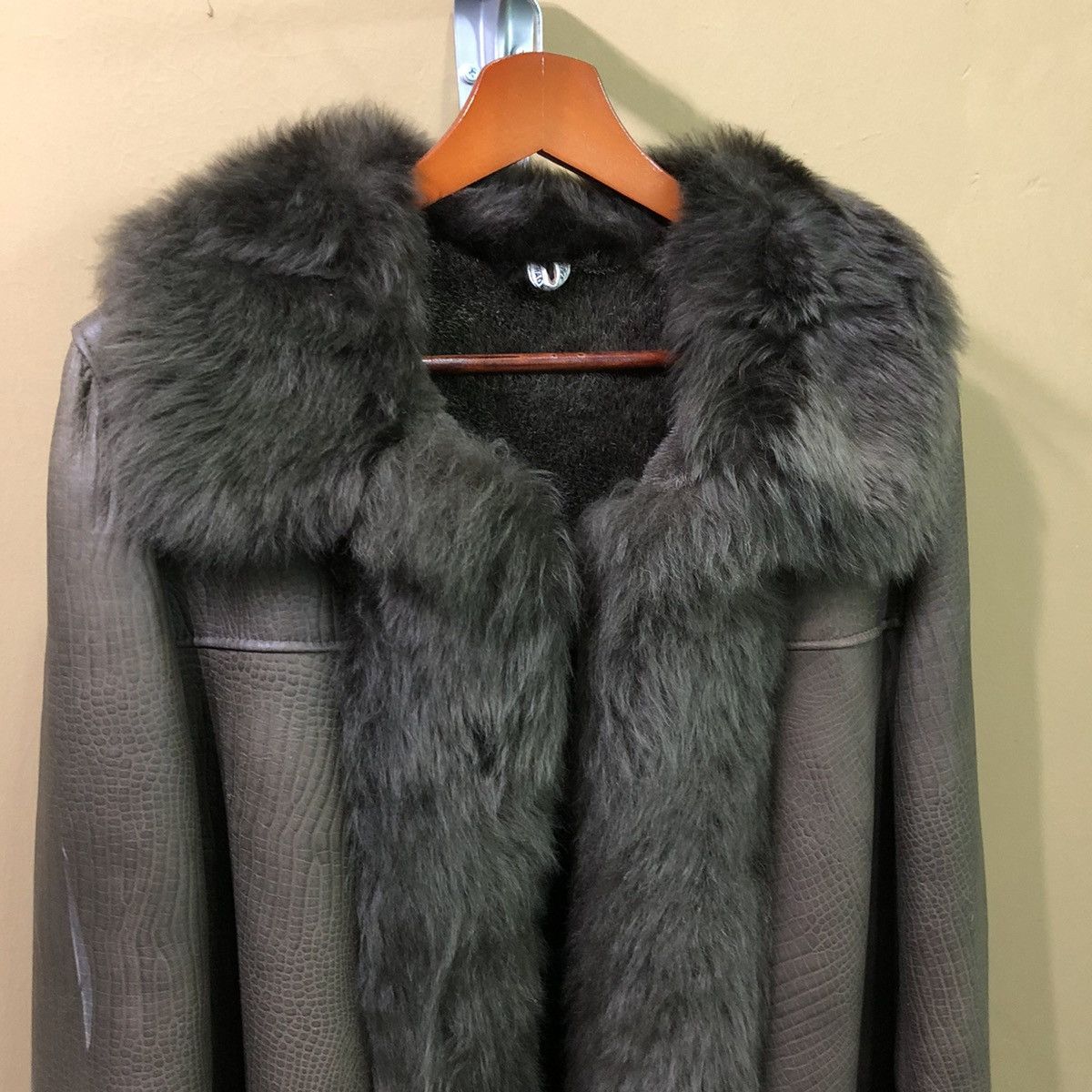 Genuine Leather Vintage Fur Leather Jacket Size US S / EU 44-46 / 1 - 2 Thumbnail