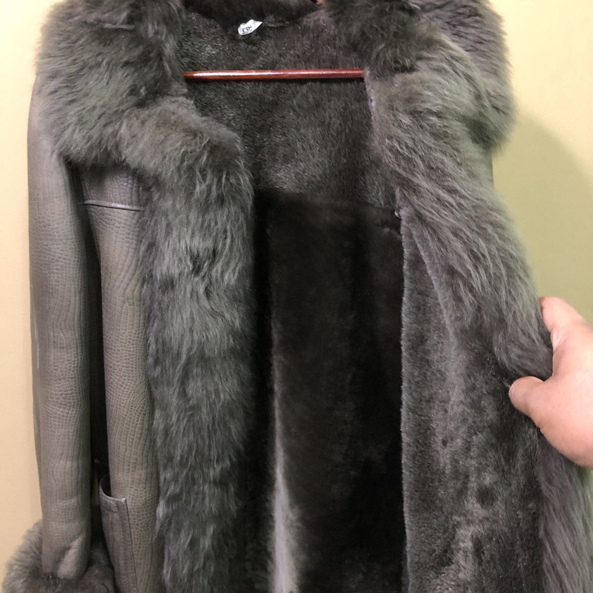 Genuine Leather Vintage Fur Leather Jacket Size US S / EU 44-46 / 1 - 6 Thumbnail
