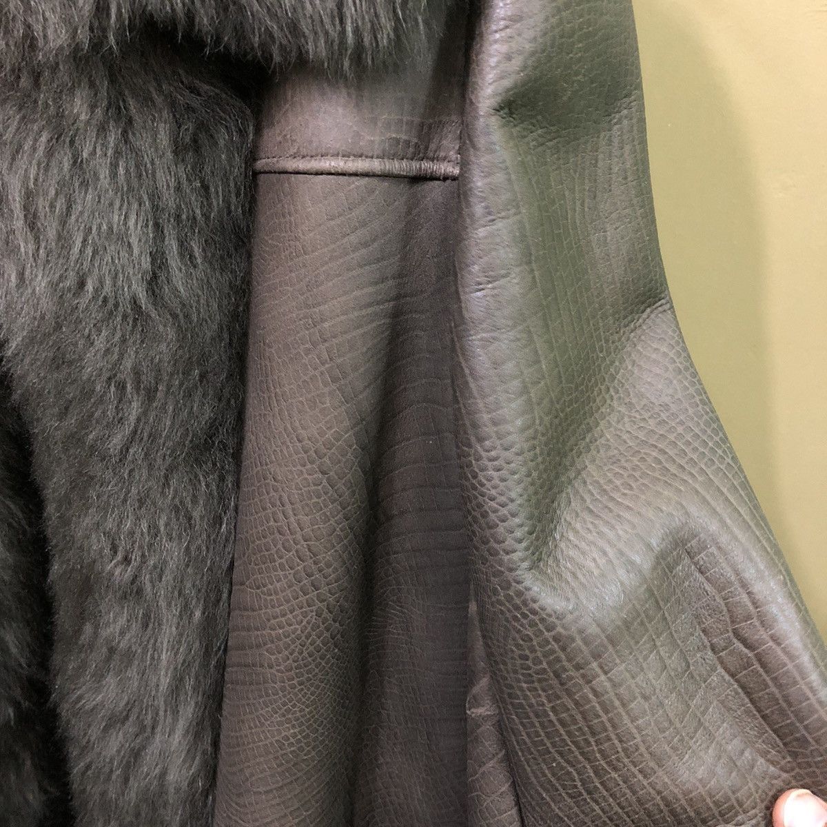 Genuine Leather Vintage Fur Leather Jacket Size US S / EU 44-46 / 1 - 3 Thumbnail