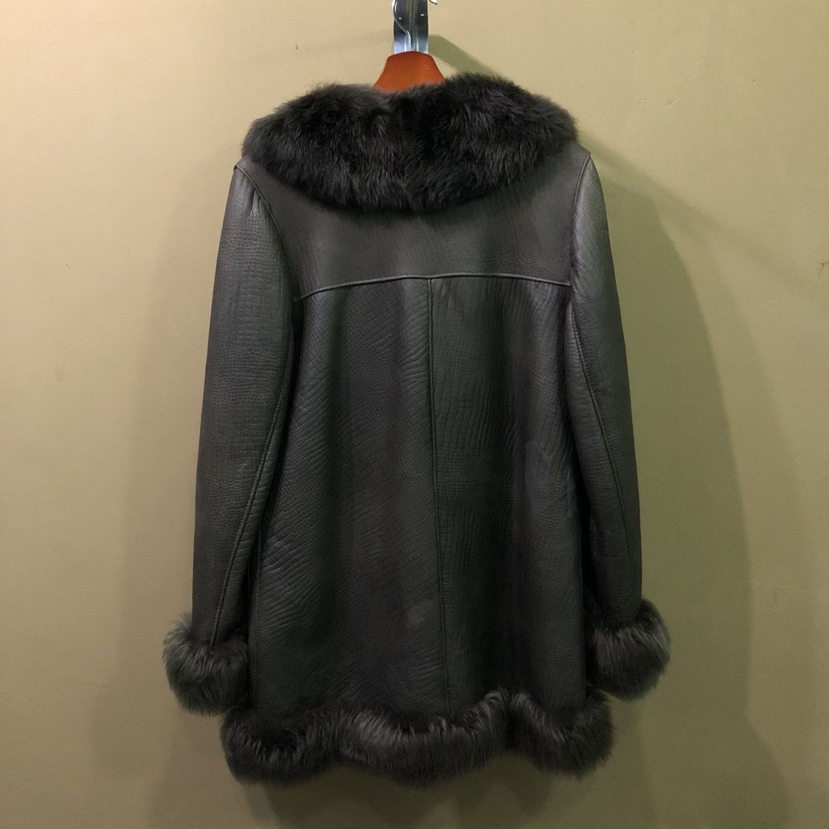 Genuine Leather Vintage Fur Leather Jacket Size US S / EU 44-46 / 1 - 8 Thumbnail