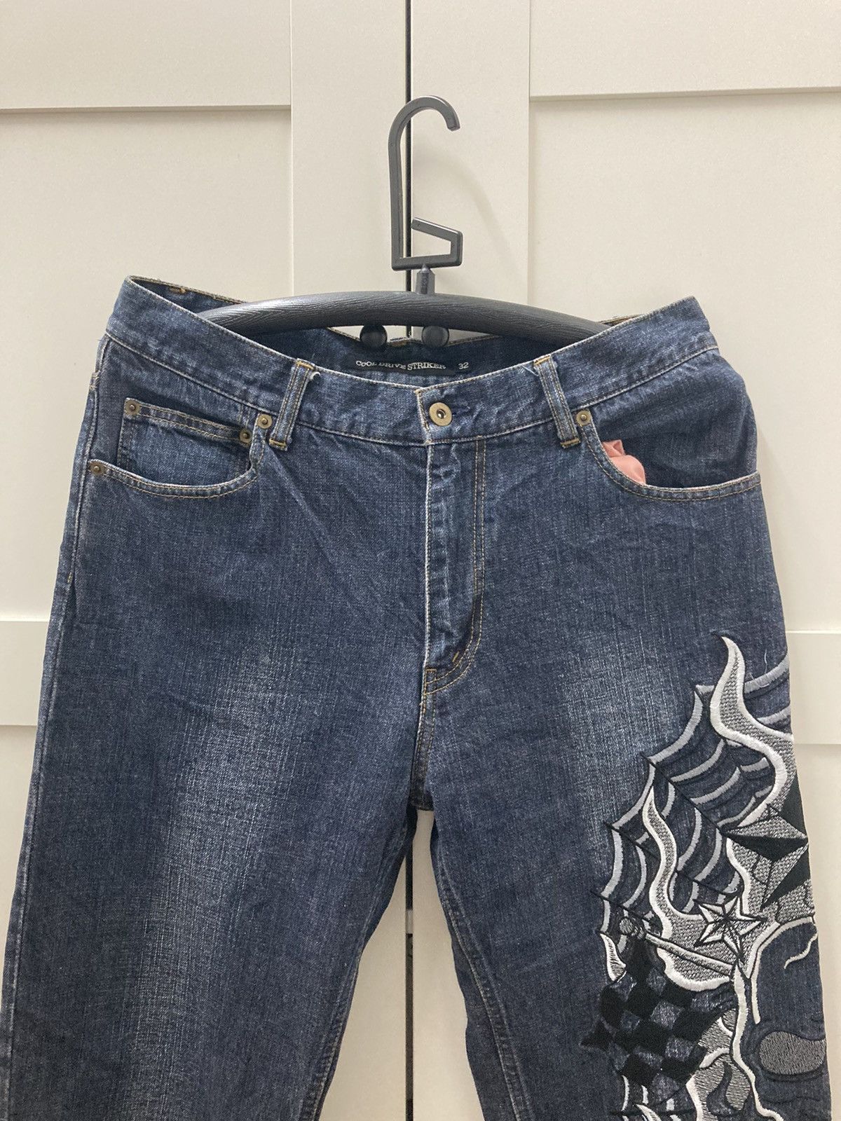 Designer × Japanese Brand Cool drive striker Japanese jeans Size US 32 / EU 48 - 14 Thumbnail