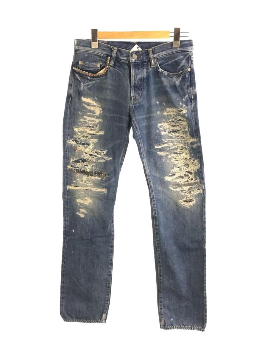 Hysteric Glamour Archive Distressed Repair Denim Jeans Size US 31 - 1 Thumbnail
