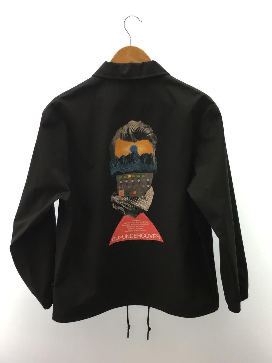 image of Undercover Gu Printed Synthesizer Jacket in Black, Men's (Size Small)