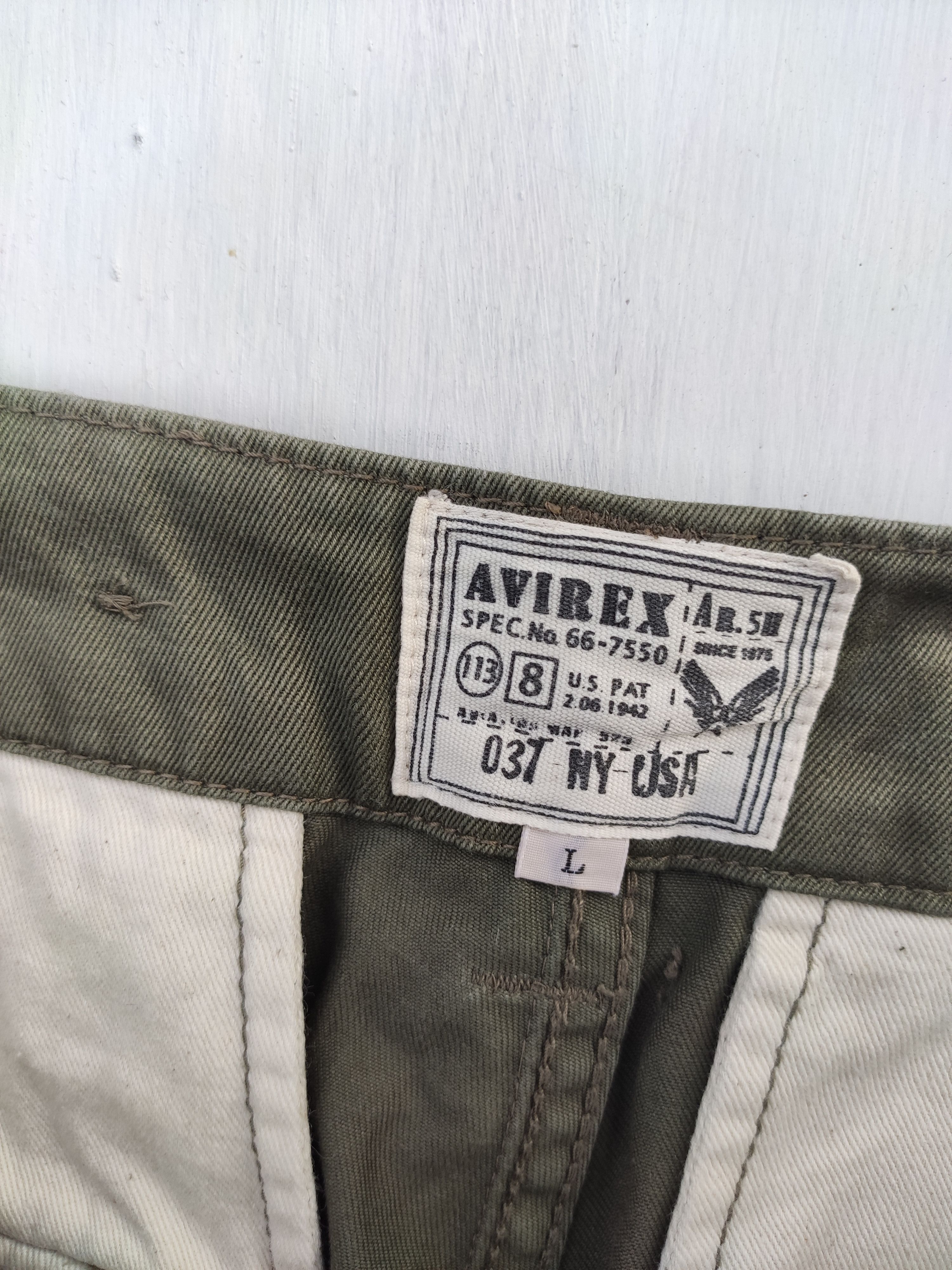 Avirex Multi Pocket Military Avirex Cargo Pants Size US 33 - 7 Thumbnail