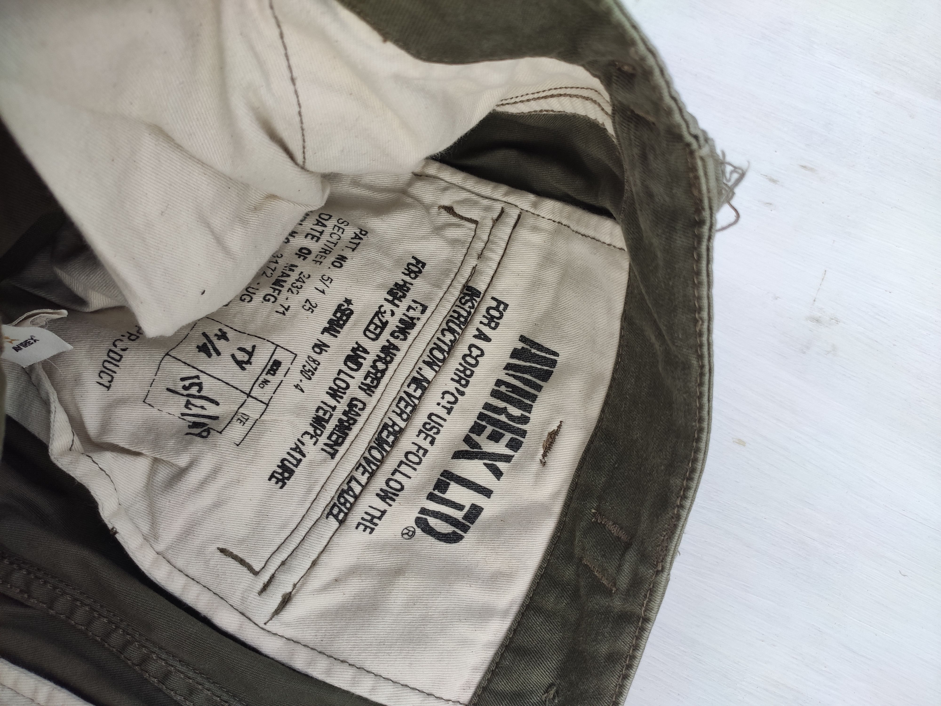 Avirex Multi Pocket Military Avirex Cargo Pants Size US 33 - 8 Thumbnail
