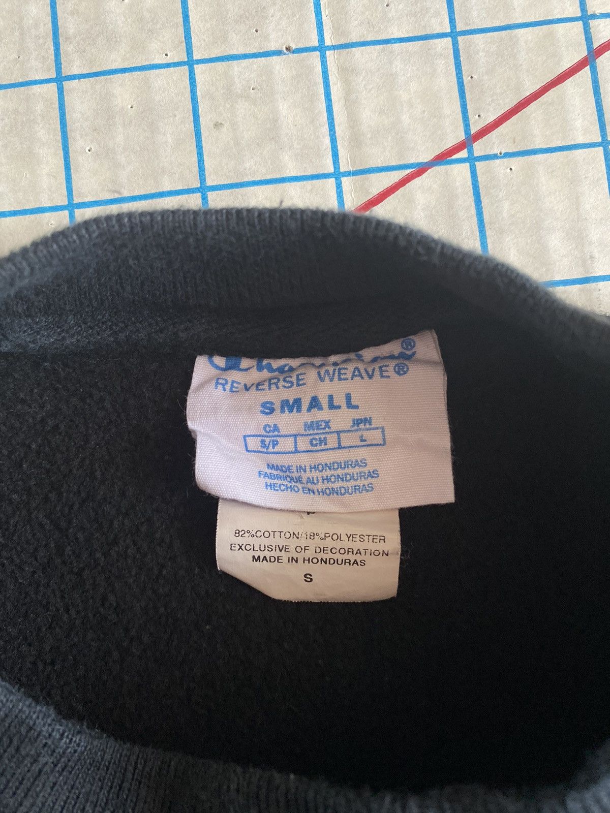 Champion Champion Reverse Weave Big Spell Out Crew Sweater Small Size US S / EU 44-46 / 1 - 6 Thumbnail