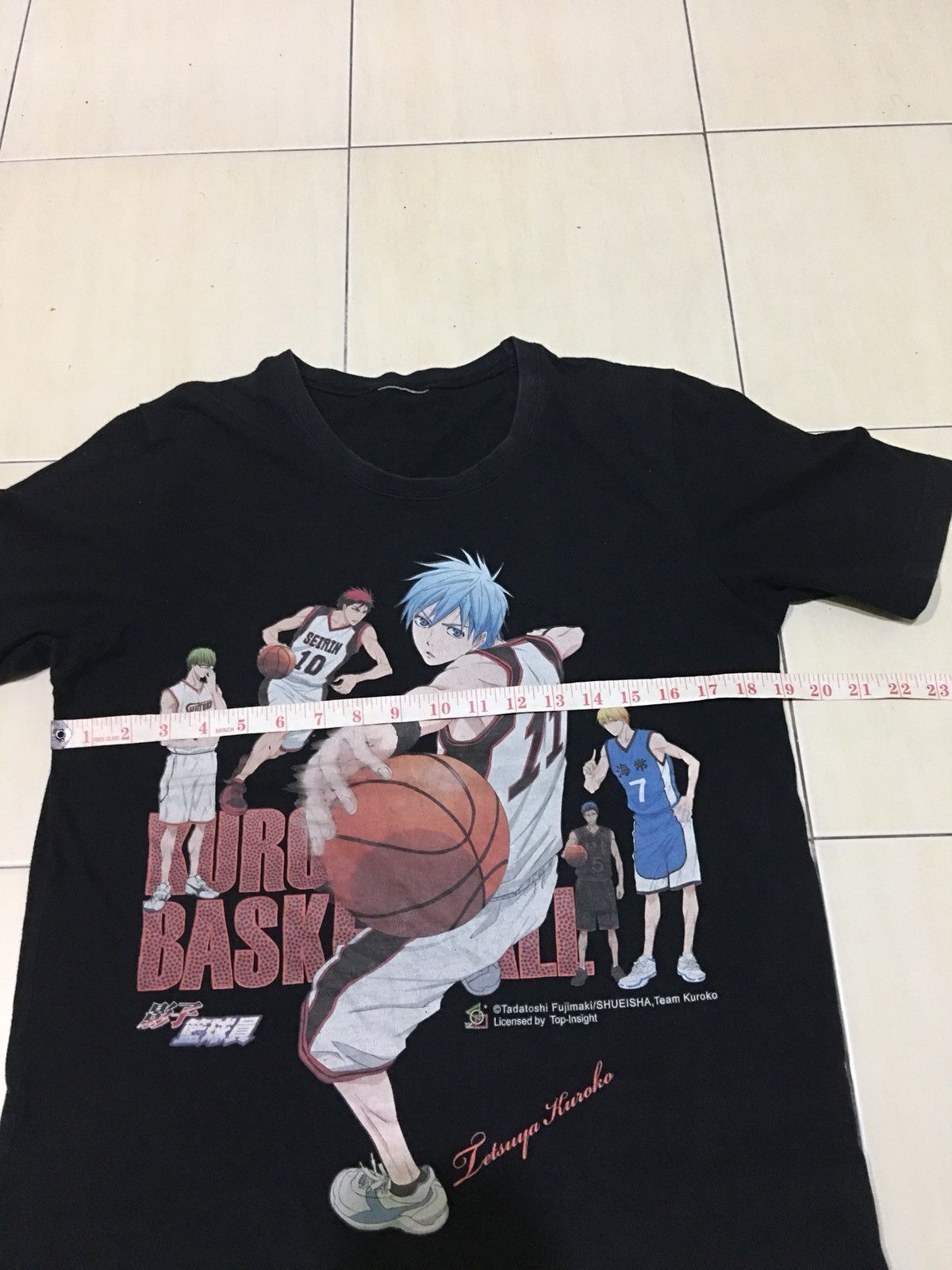Cartoon Network ANIME BANDAI TETSUYA KUROKO BASKETBALL SHIRT Size US L / EU 52-54 / 3 - 6 Thumbnail