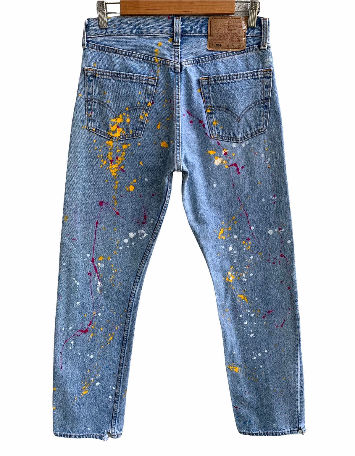 Levi's Vintage Clothing Vintage Levis 501 Painter Denim Pant Size US 29 - 1 Thumbnail