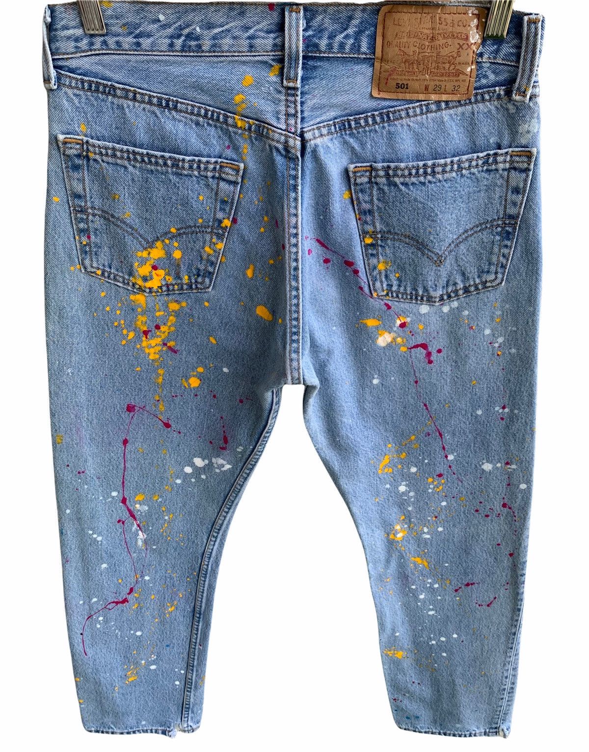 Levi's Vintage Clothing Vintage Levis 501 Painter Denim Pant Size US 29 - 3 Thumbnail