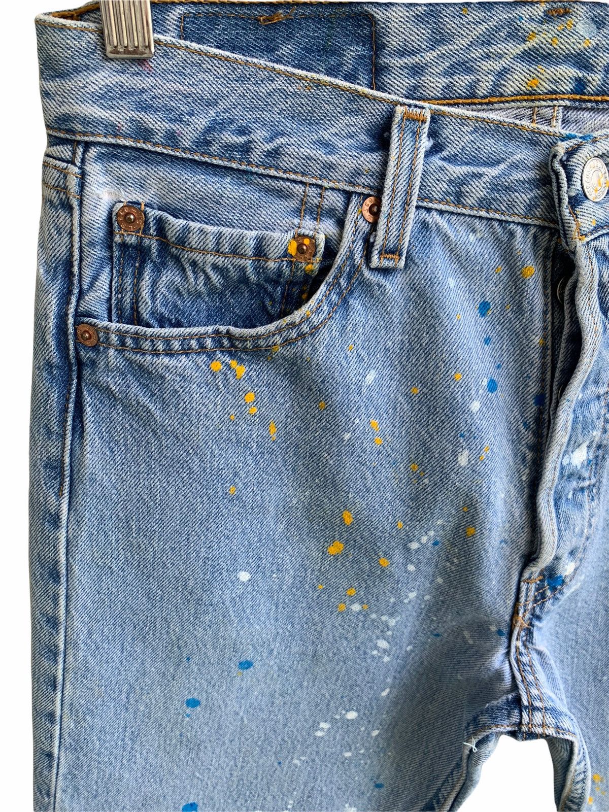 Levi's Vintage Clothing Vintage Levis 501 Painter Denim Pant Size US 29 - 8 Thumbnail