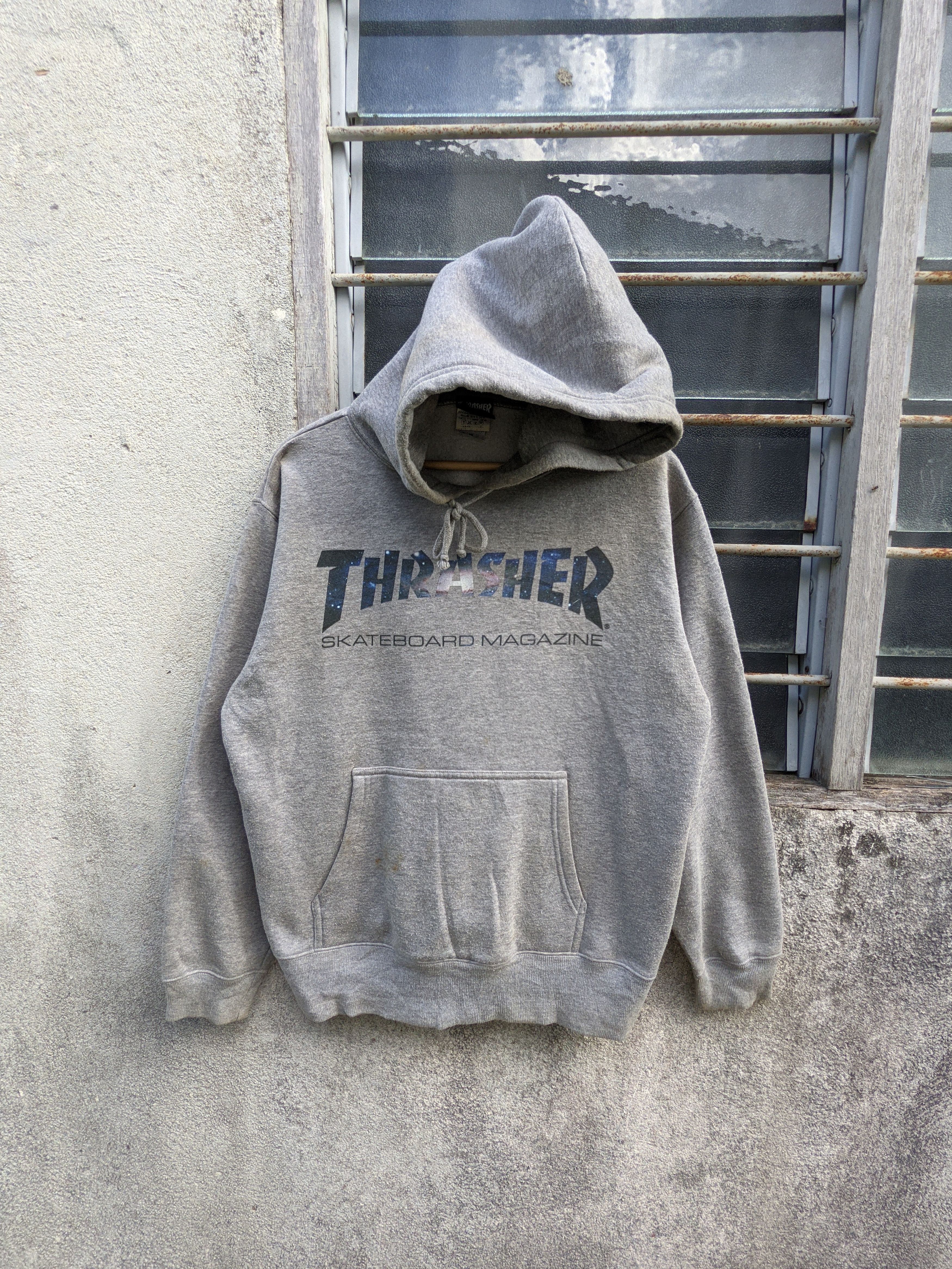 Thrasher Vintage Thrasher Spellout Hoodies Size US L / EU 52-54 / 3 - 5 Thumbnail