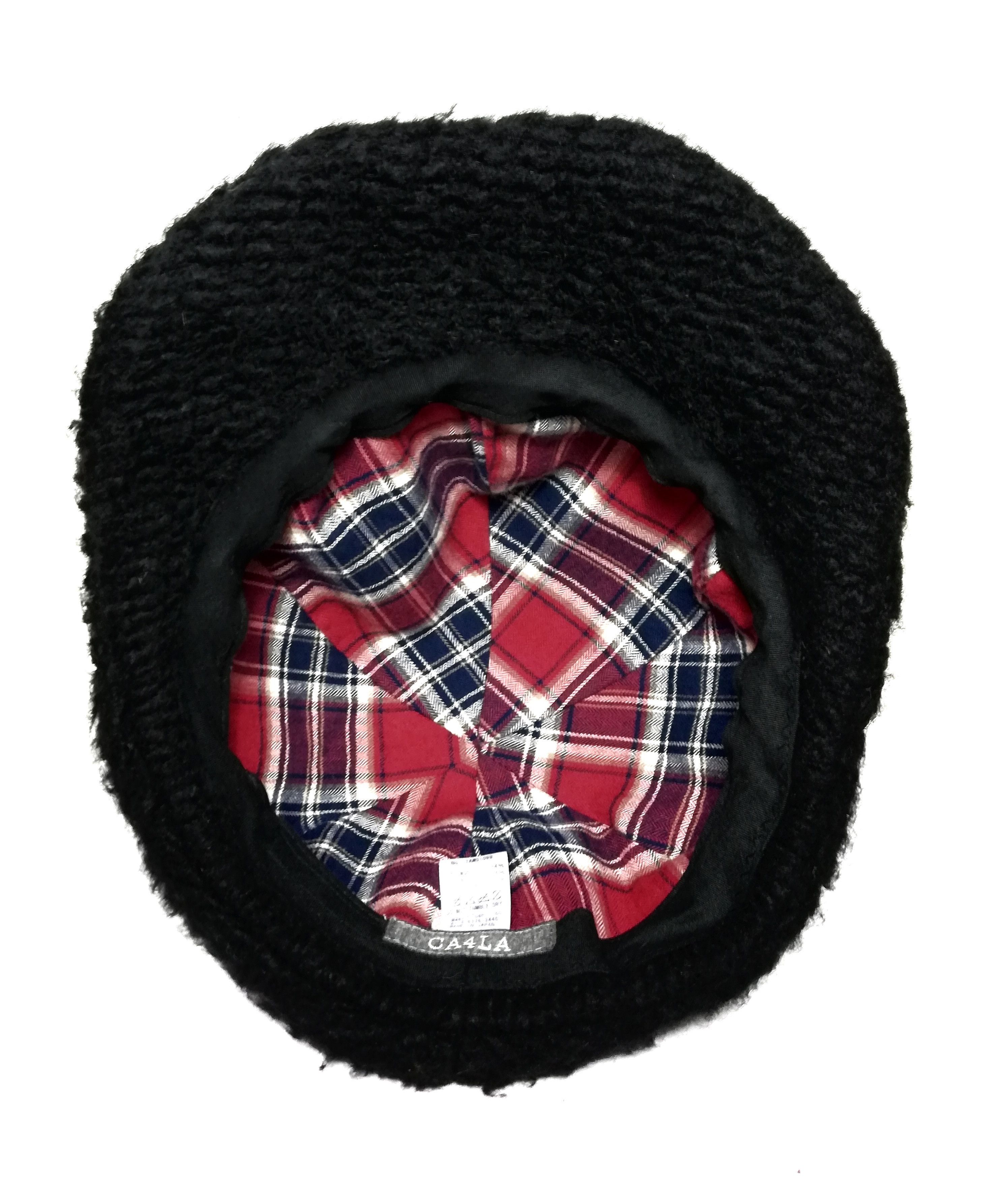 CA4LA 🔥Designer Japan Ca4la Wool Knitwear Beret/Pattern Cap🔥 Size ONE SIZE - 13 Thumbnail