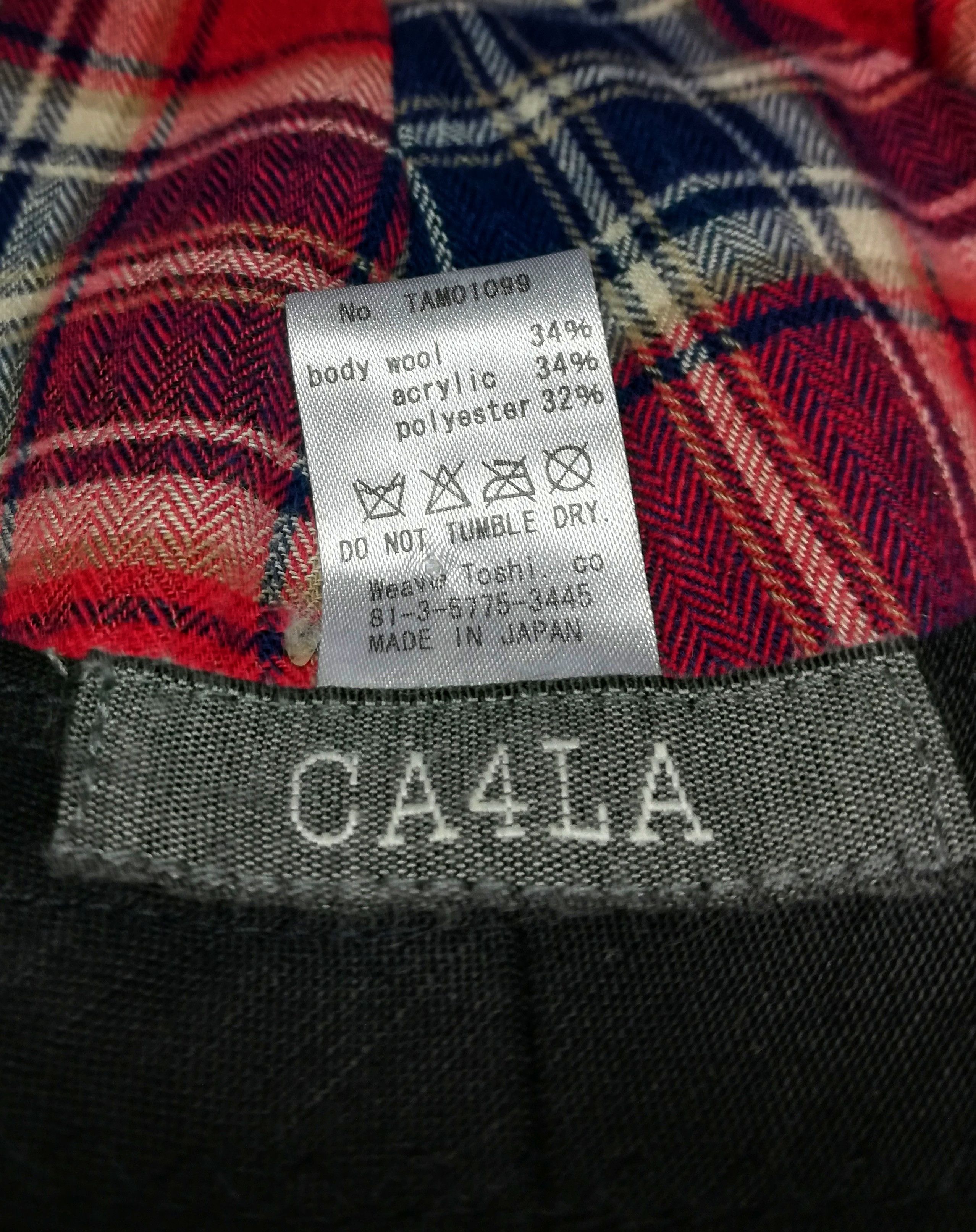 CA4LA 🔥Designer Japan Ca4la Wool Knitwear Beret/Pattern Cap🔥 Size ONE SIZE - 14 Thumbnail
