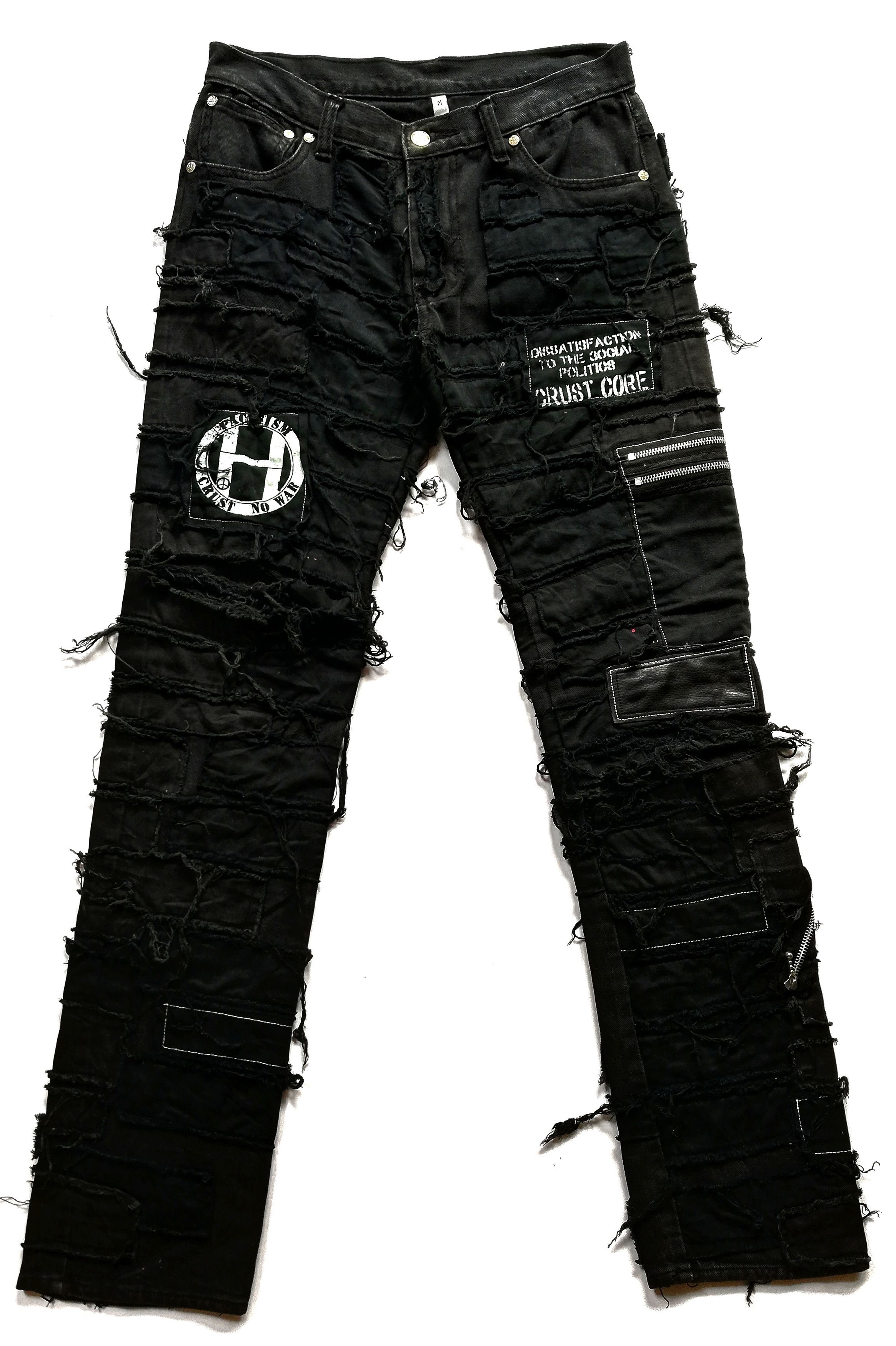Japanese Brand × Seditionaries 🔥Hide Rock Pants Design Iconic Similar UNDERCOVER SS03🔥 Size US 30 / EU 46 - 4 Thumbnail
