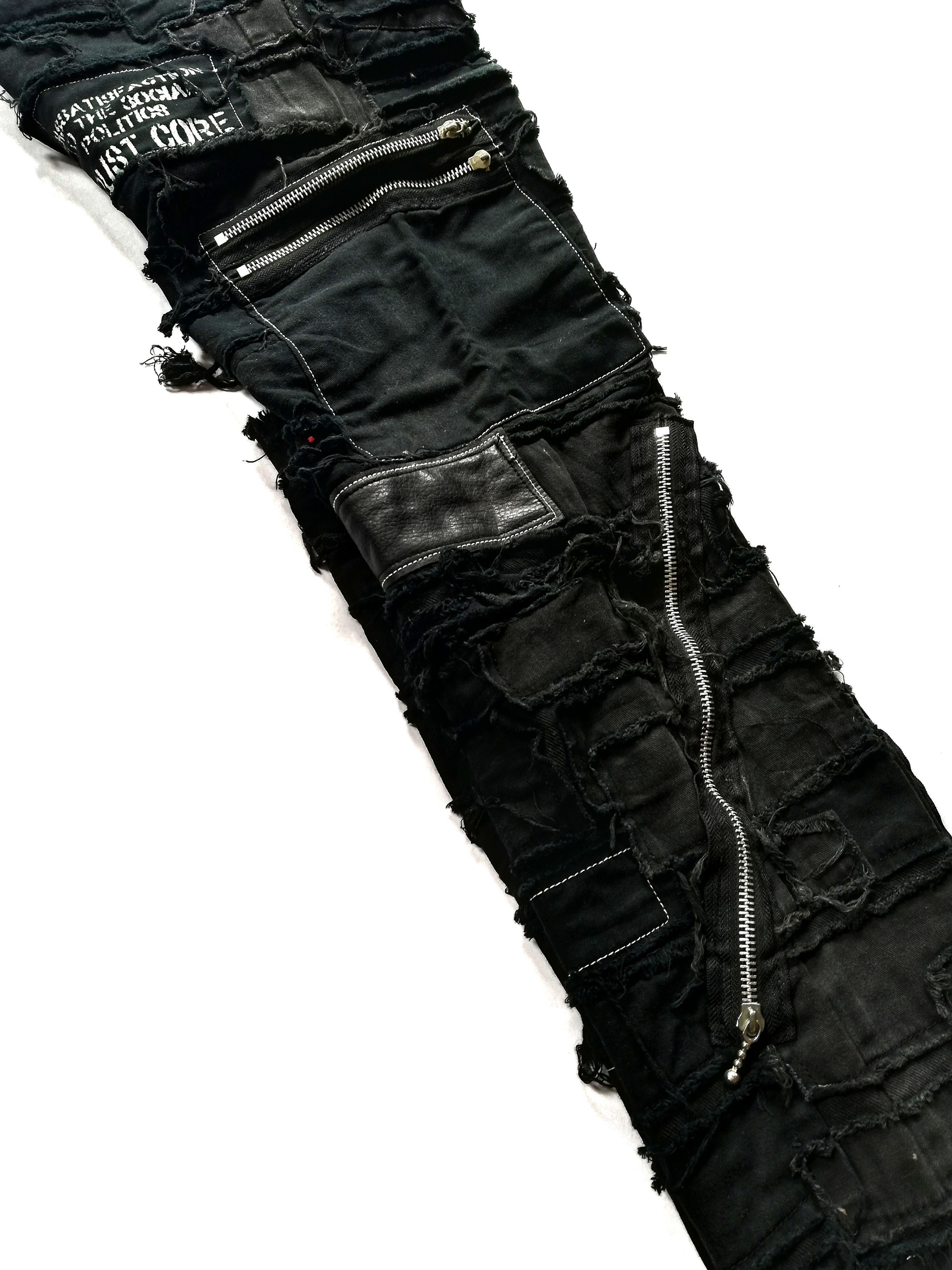 Japanese Brand × Seditionaries 🔥Hide Rock Pants Design Iconic Similar UNDERCOVER SS03🔥 Size US 30 / EU 46 - 11 Thumbnail