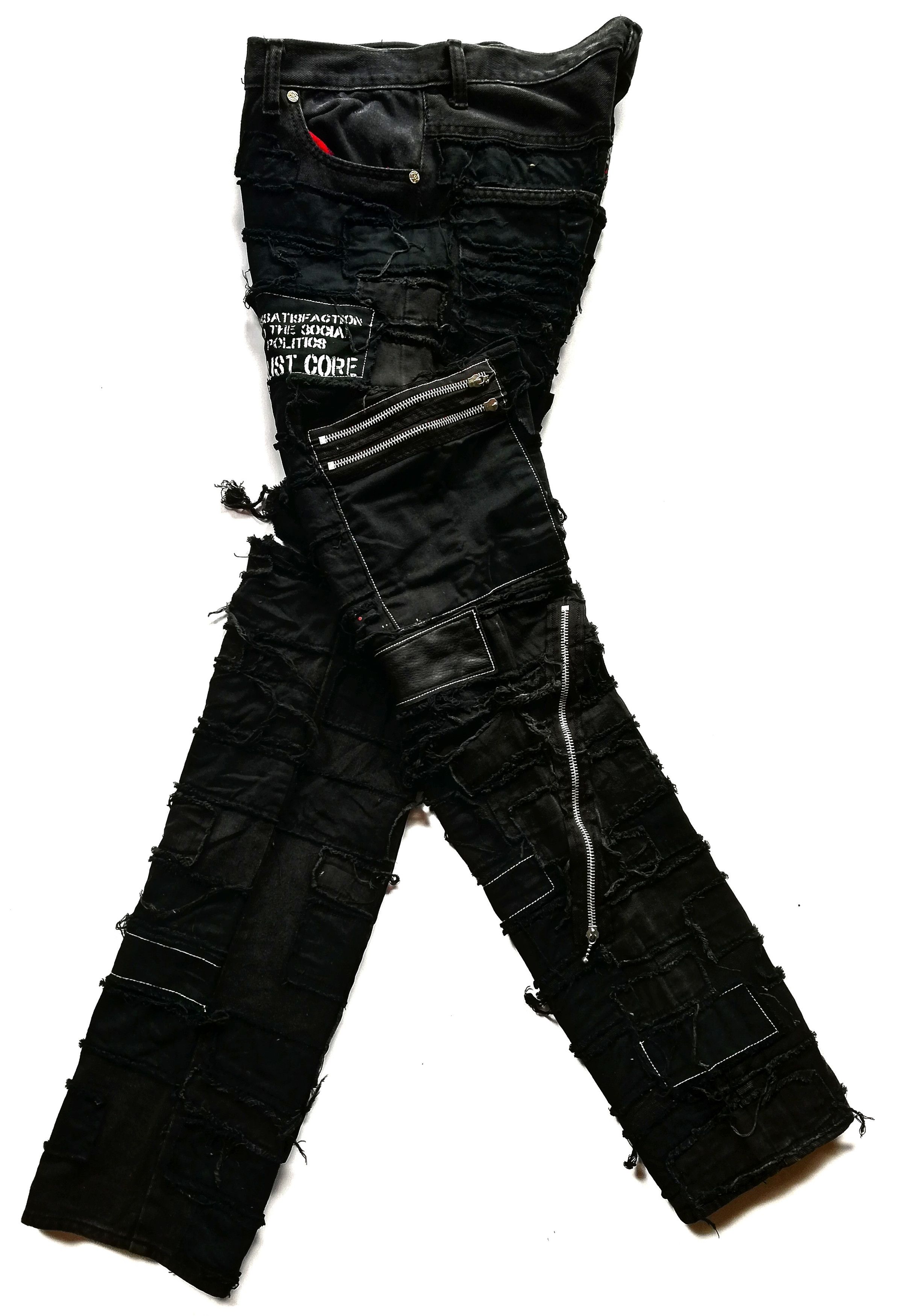 Japanese Brand × Seditionaries 🔥Hide Rock Pants Design Iconic Similar UNDERCOVER SS03🔥 Size US 30 / EU 46 - 9 Thumbnail