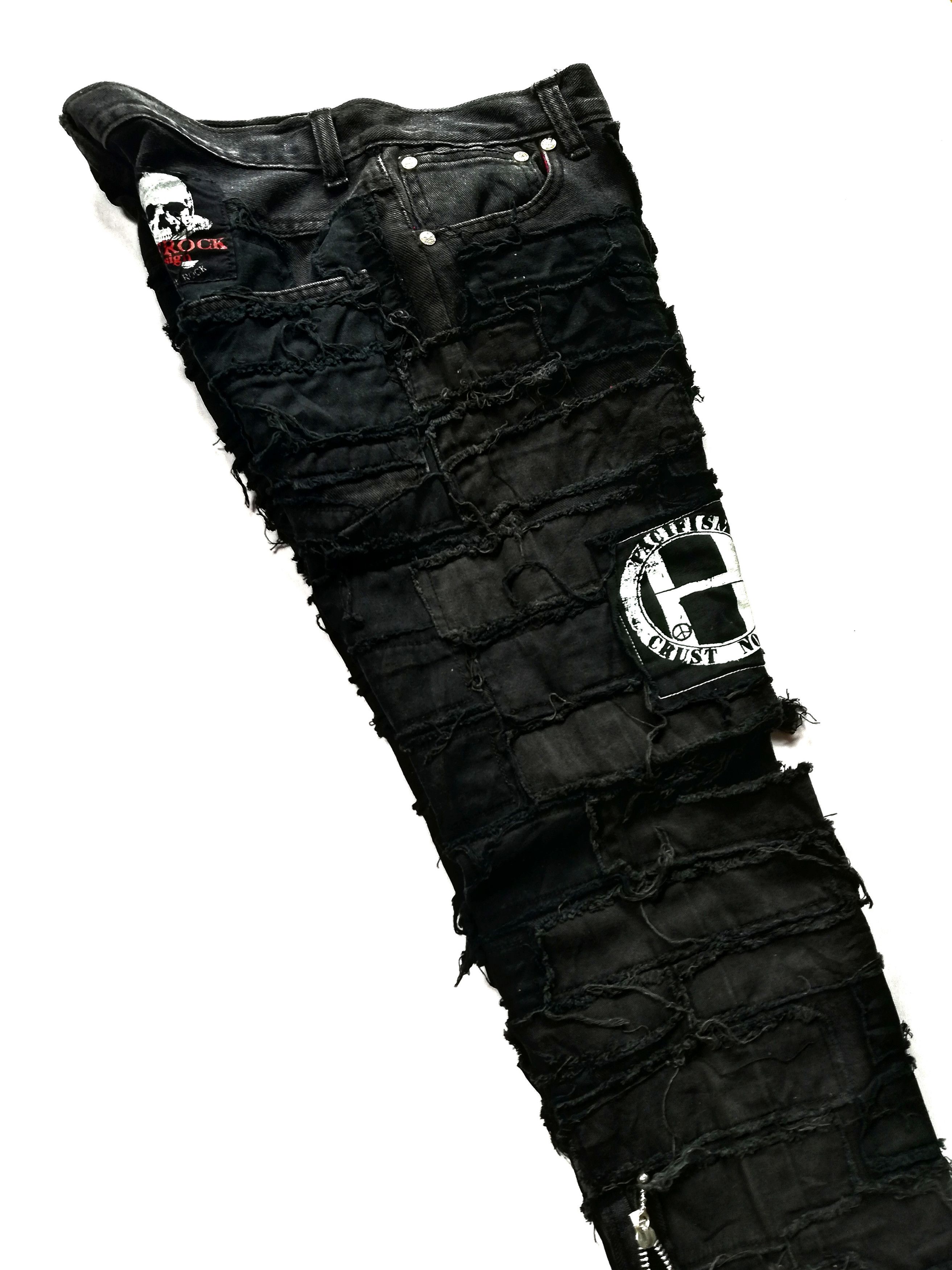 Japanese Brand × Seditionaries 🔥Hide Rock Pants Design Iconic Similar UNDERCOVER SS03🔥 Size US 30 / EU 46 - 15 Thumbnail