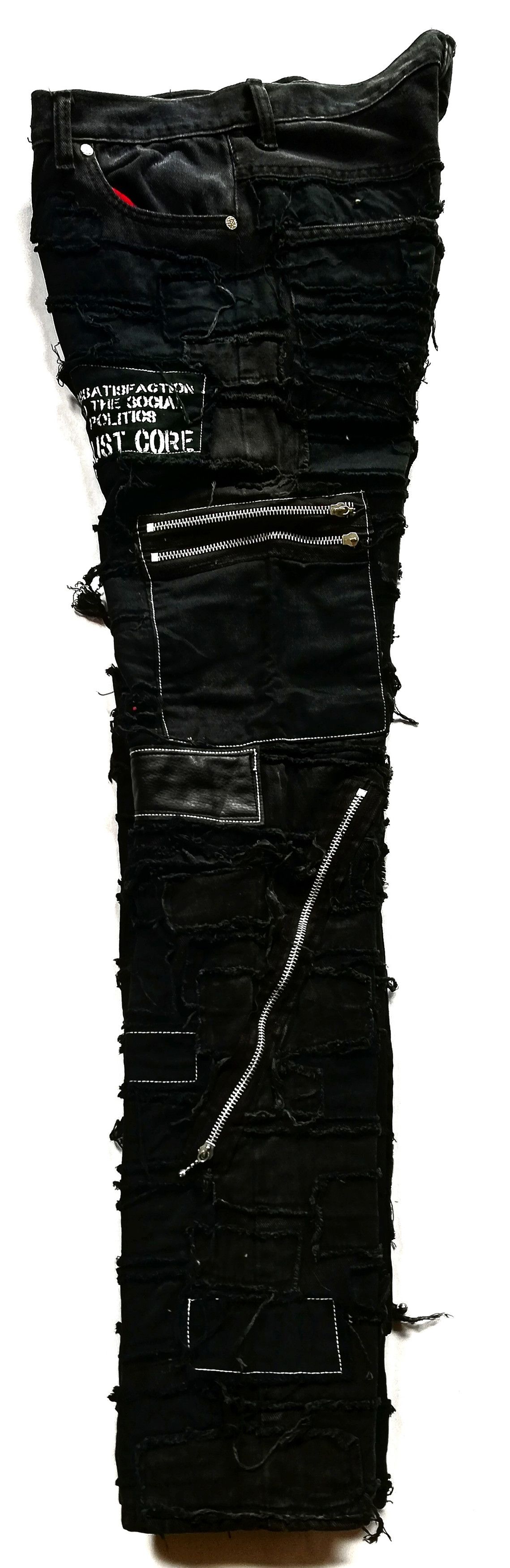 Japanese Brand × Seditionaries 🔥Hide Rock Pants Design Iconic Similar UNDERCOVER SS03🔥 Size US 30 / EU 46 - 10 Thumbnail