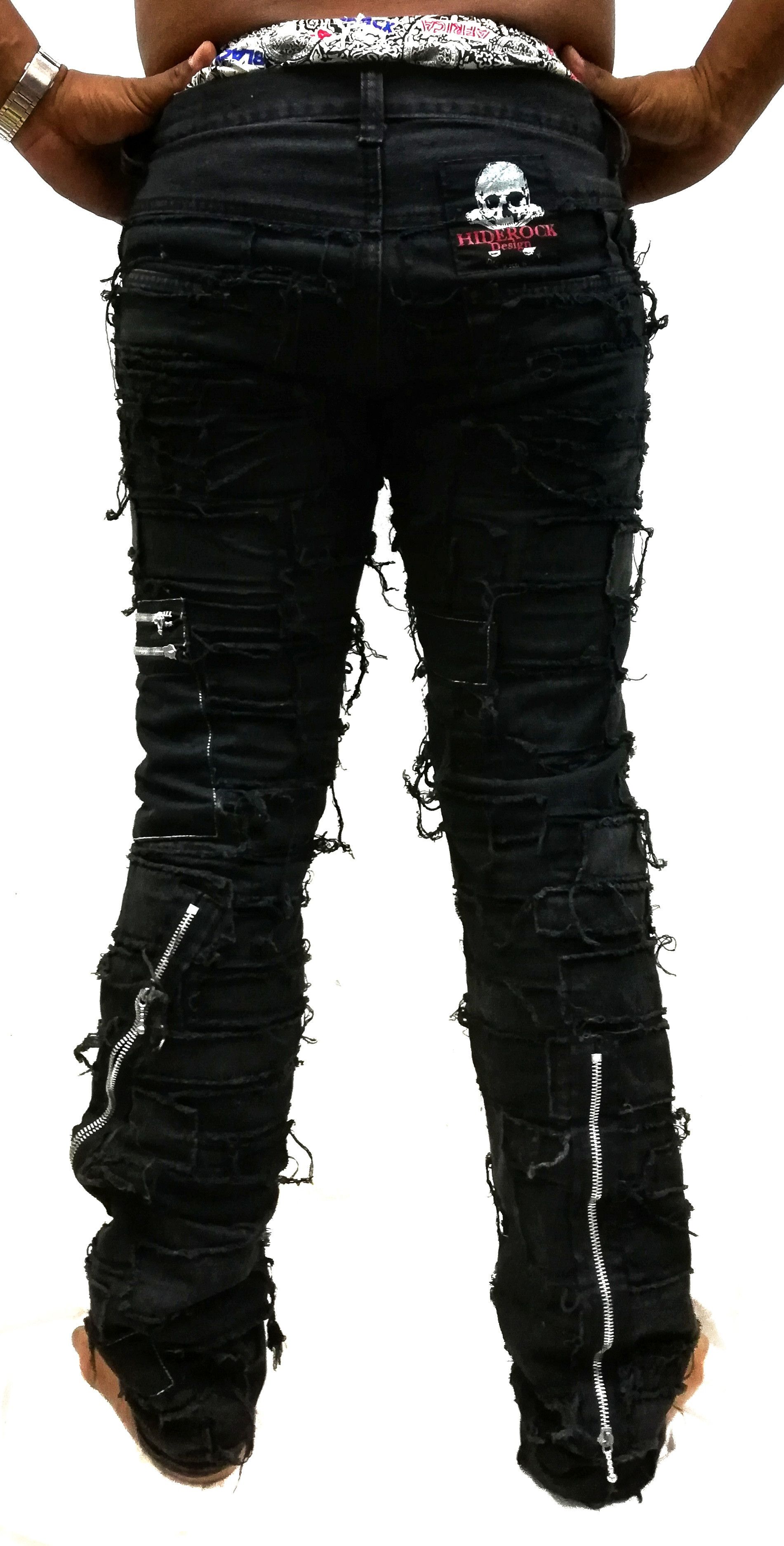 Japanese Brand × Seditionaries 🔥Hide Rock Pants Design Iconic Similar UNDERCOVER SS03🔥 Size US 30 / EU 46 - 3 Thumbnail