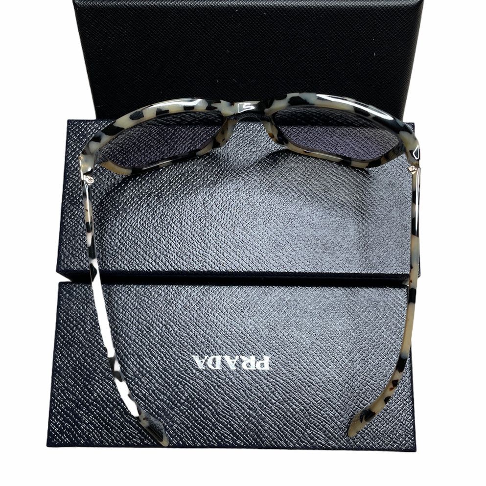 Prada Prada Square 58mm Sunglasses PR 10VS 511757 in White Havana Size ONE SIZE - 6 Thumbnail