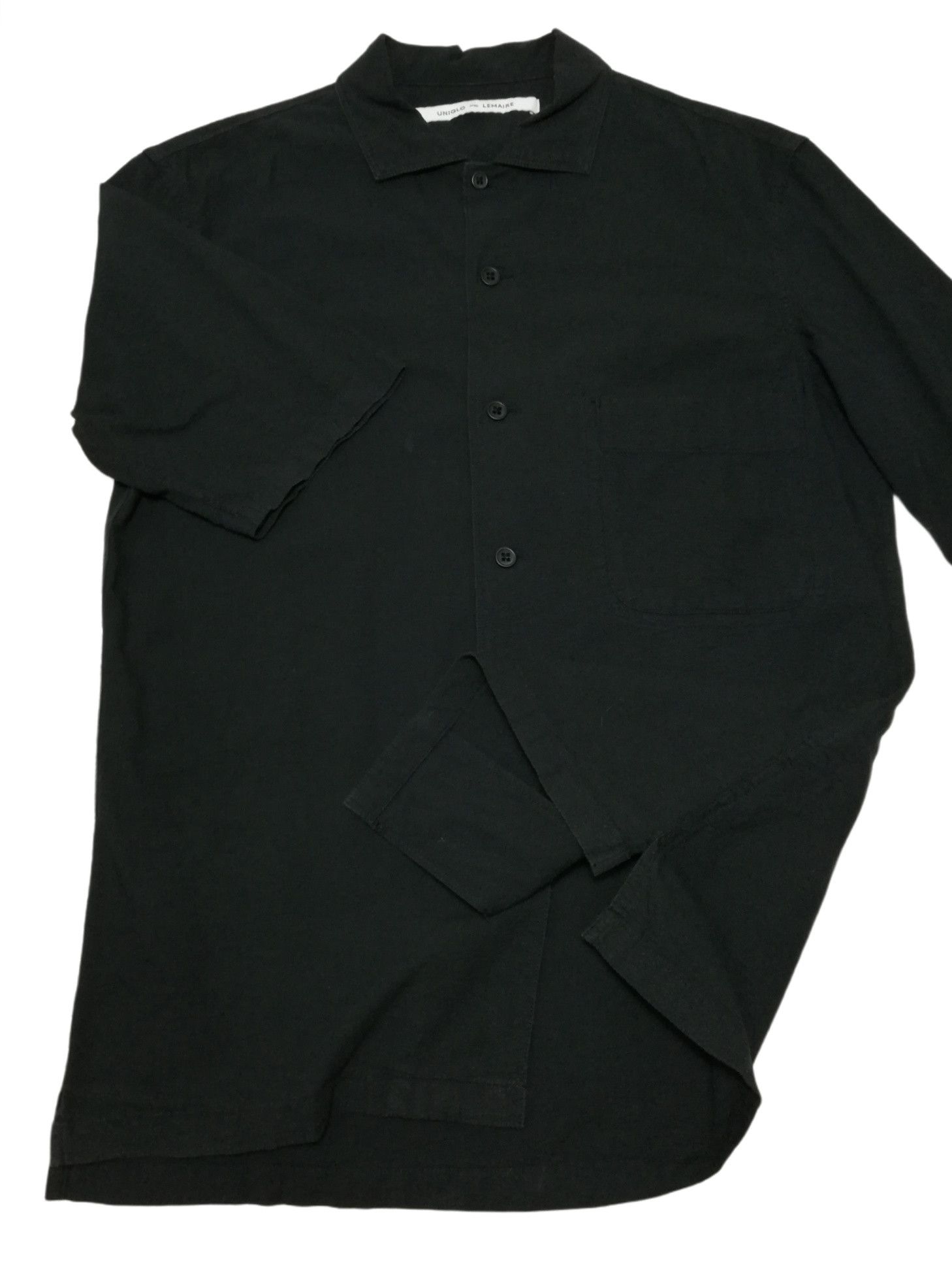 Christophe Lemaire × Lemaire 🔥DOPE Uniqlo And Lemaire Seersucker Short Sleeve Shirt Size US S / EU 44-46 / 1 - 4 Thumbnail