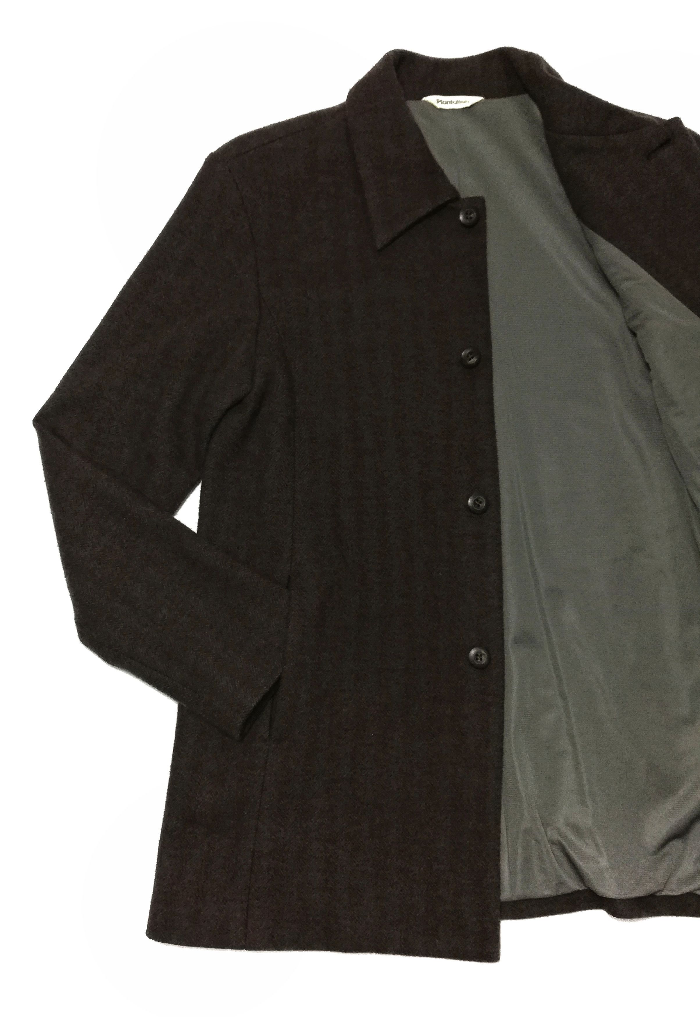 Issey Miyake 🔥Plantation By Issey Miyake Wool Herringbone Casual Jacket Size US XS / EU 42 / 0 - 5 Thumbnail