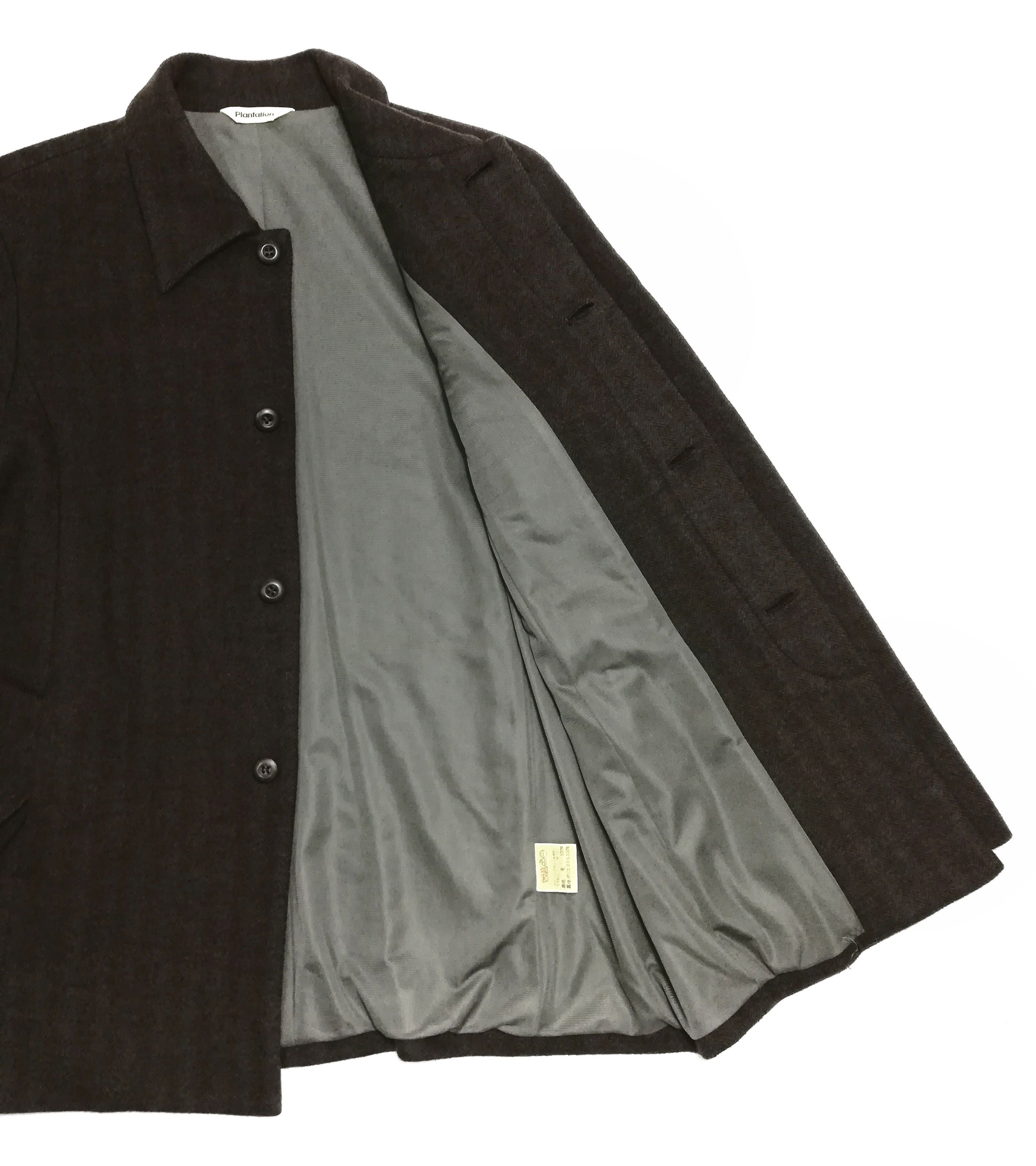 Issey Miyake 🔥Plantation By Issey Miyake Wool Herringbone Casual Jacket Size US XS / EU 42 / 0 - 6 Thumbnail