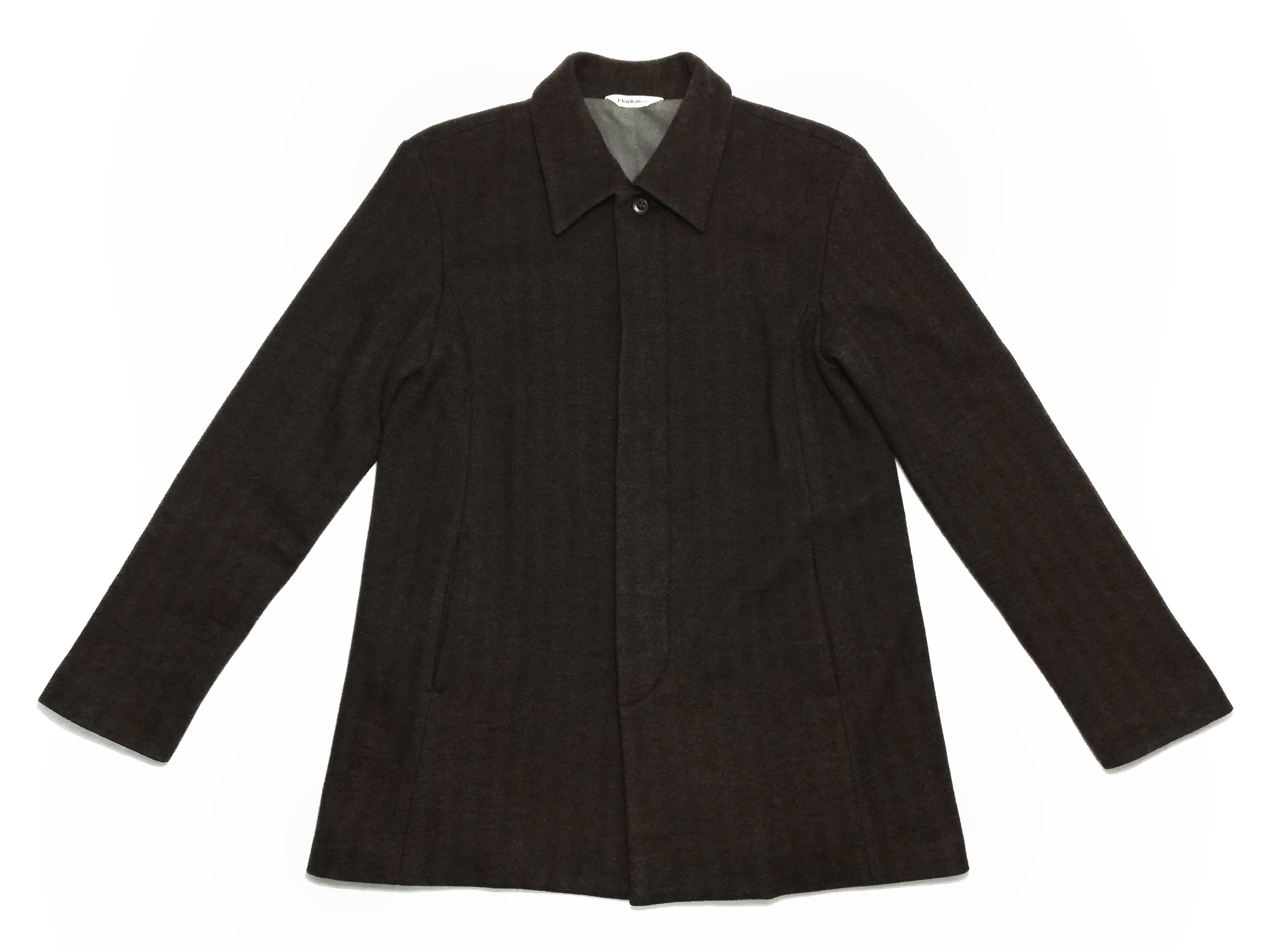 Issey Miyake 🔥Plantation By Issey Miyake Wool Herringbone Casual Jacket Size US XS / EU 42 / 0 - 3 Thumbnail