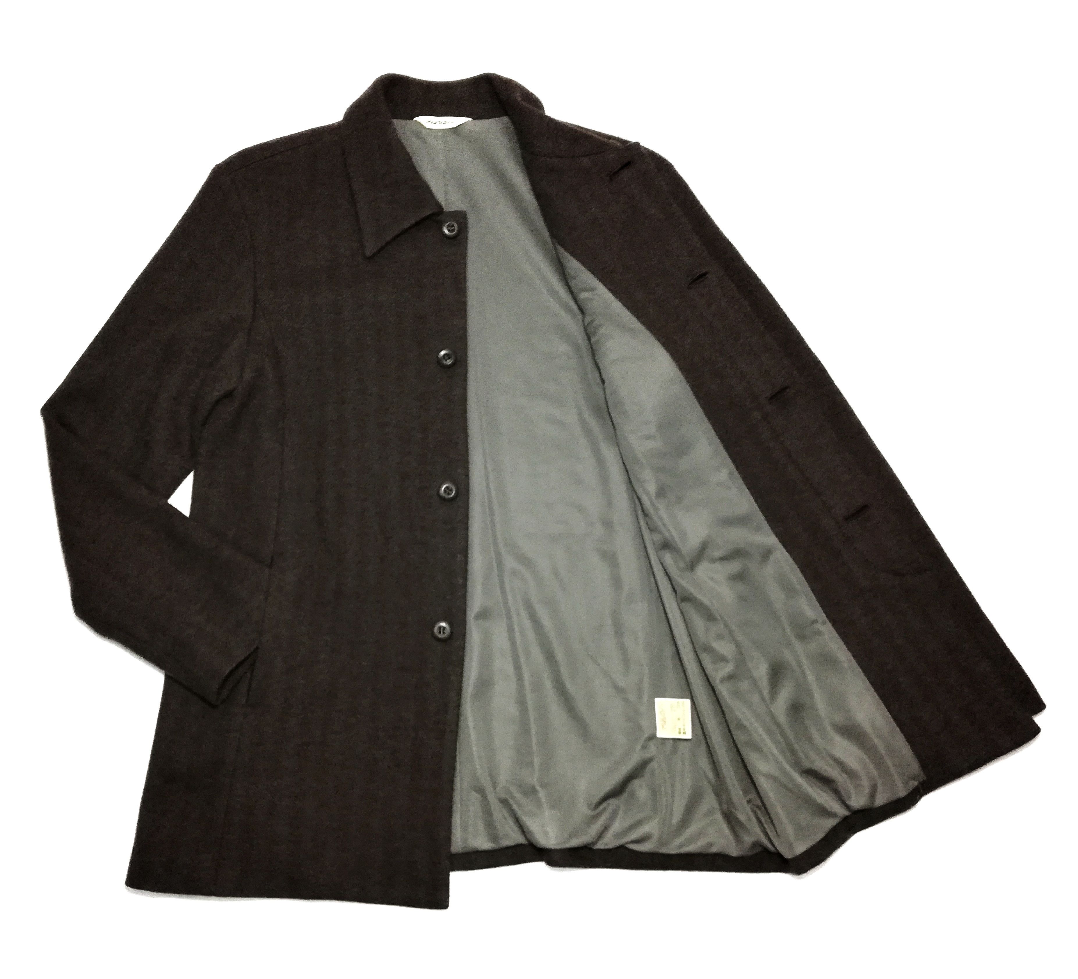Issey Miyake 🔥Plantation By Issey Miyake Wool Herringbone Casual Jacket Size US XS / EU 42 / 0 - 1 Thumbnail