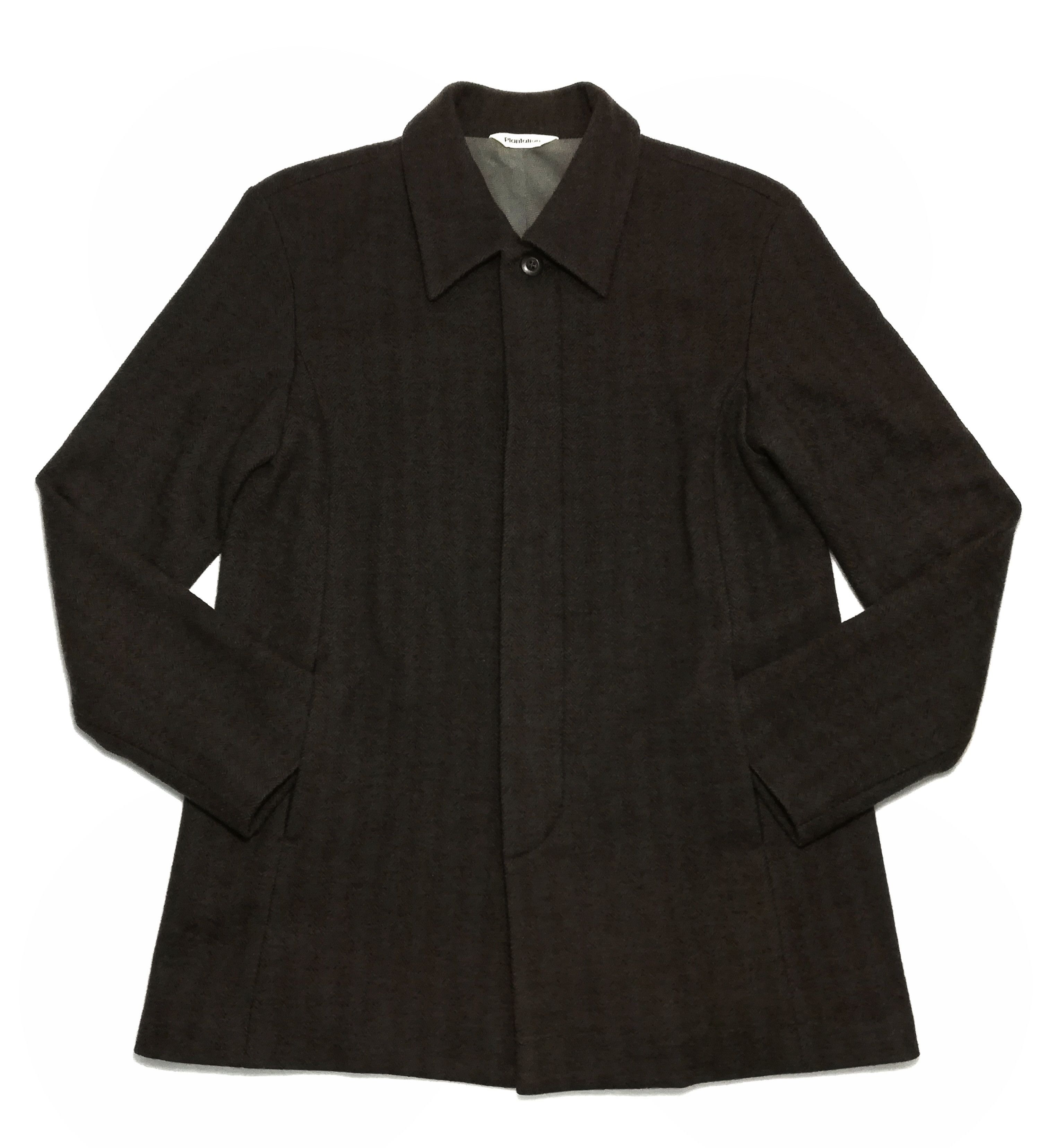Issey Miyake 🔥Plantation By Issey Miyake Wool Herringbone Casual Jacket Size US XS / EU 42 / 0 - 2 Thumbnail