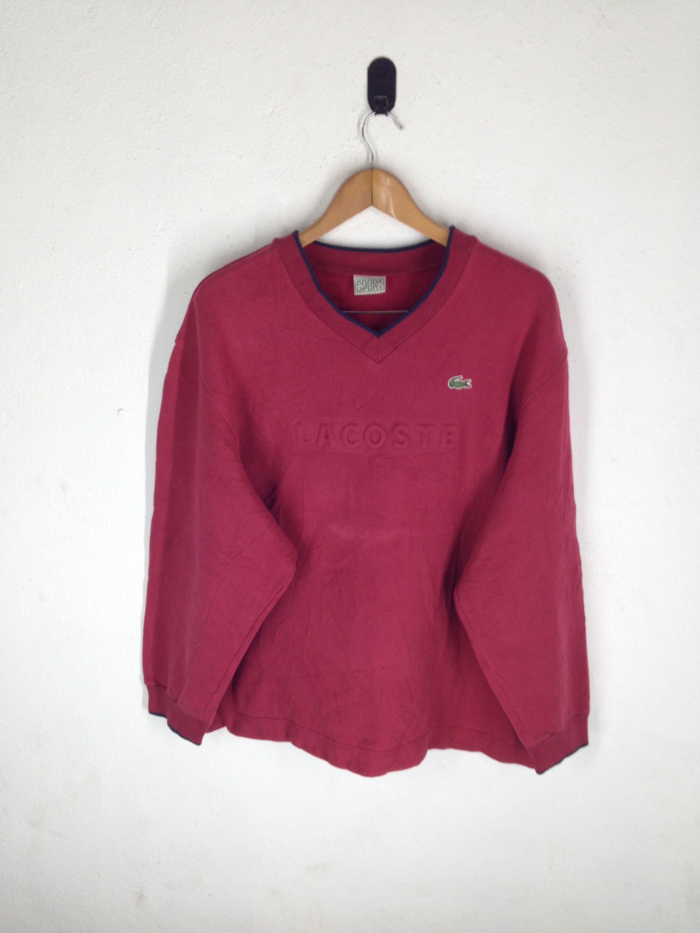 Lacoste Lacoste Sport Big Logo Sweatshirt CHEMISE LACOSTE Size US XL / EU 56 / 4 - 1 Thumbnail