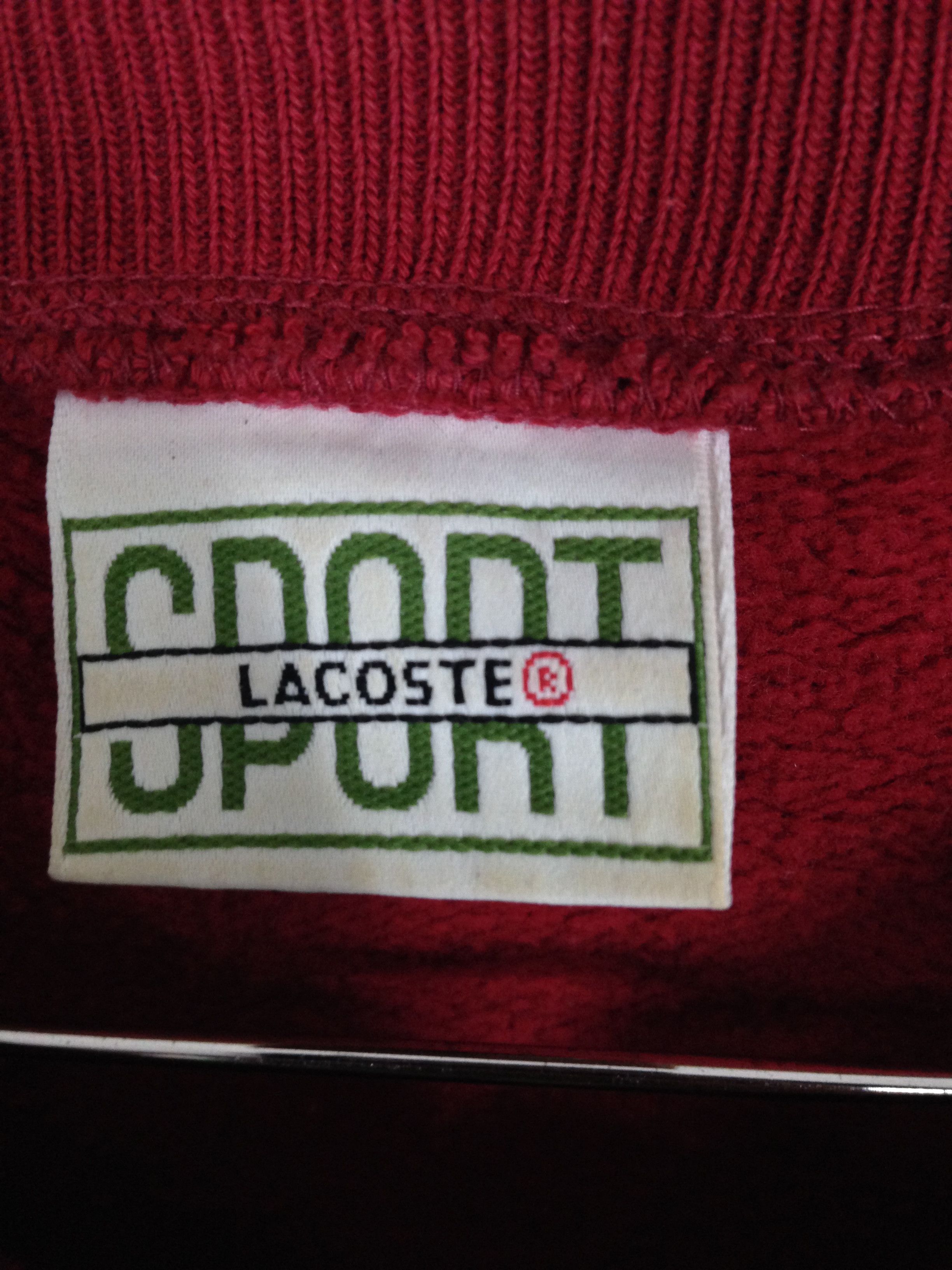 Lacoste Lacoste Sport Big Logo Sweatshirt CHEMISE LACOSTE Size US XL / EU 56 / 4 - 3 Thumbnail