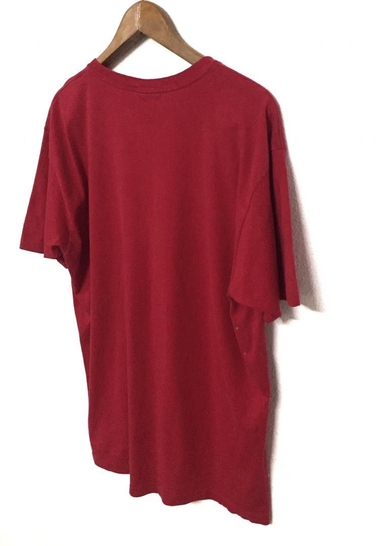 Polo Ralph Lauren × Ralph Lauren × Ralph Lauren Sport Ralph Lauren Polo Sport red t-shirt spell out logo Size US L / EU 52-54 / 3 - 5 Thumbnail