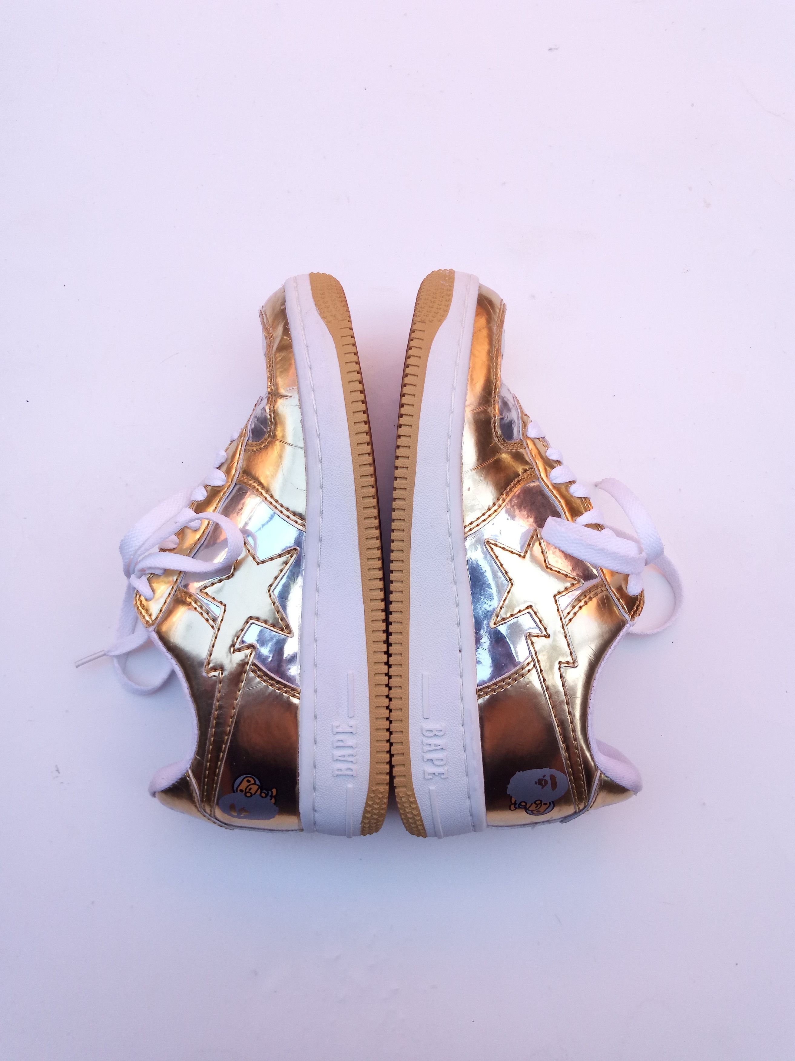 Bape Bapesta Foil 2009 Size US 5.5 / EU 38 - 4 Thumbnail