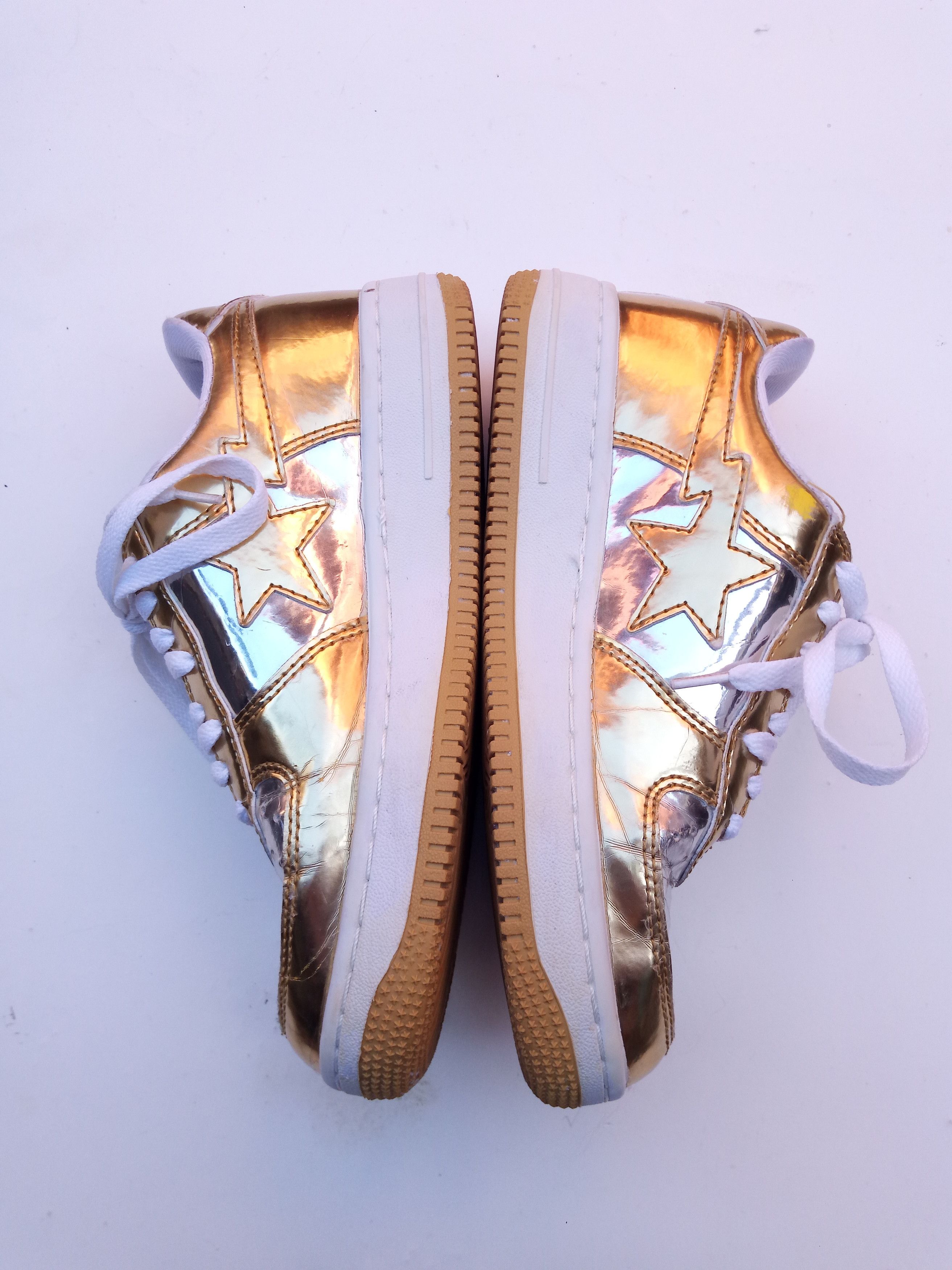 Bape Bapesta Foil 2009 Size US 5.5 / EU 38 - 3 Thumbnail